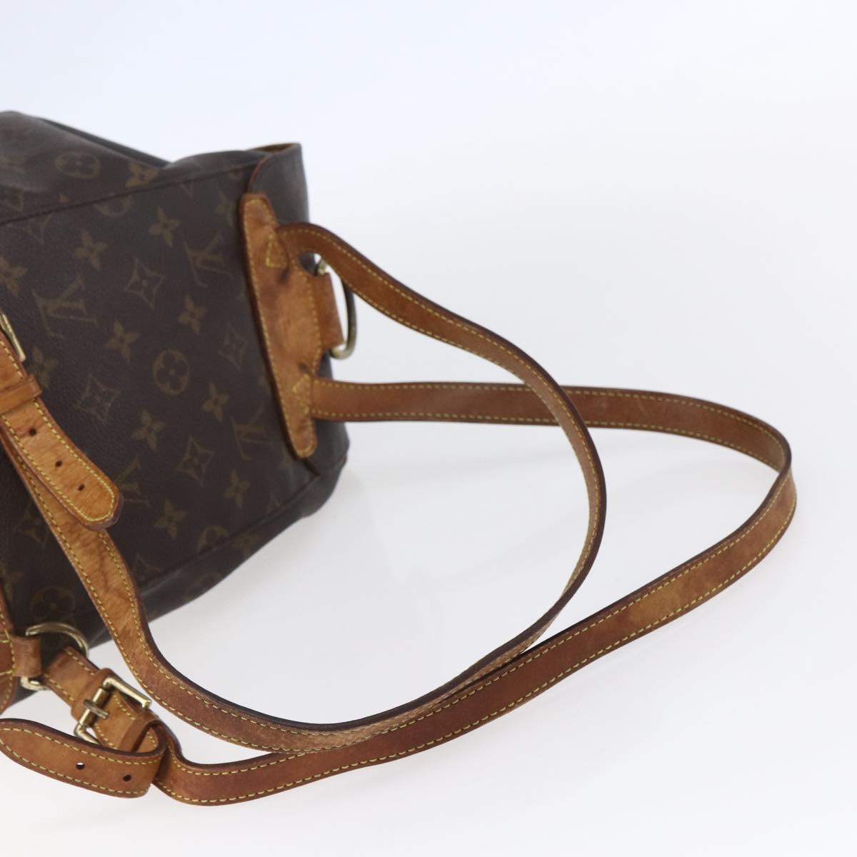 LOUIS VUITTON Monogram Montsouris MM Backpack M51136 LV Auth 150398