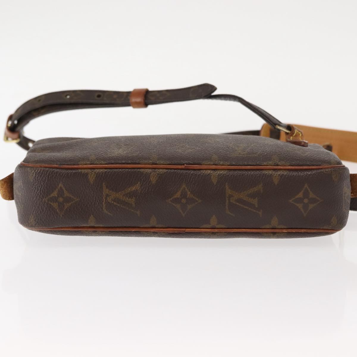 LOUIS VUITTON Monogram Marly Bandouliere Shoulder Bag M51828 LV Auth 150419