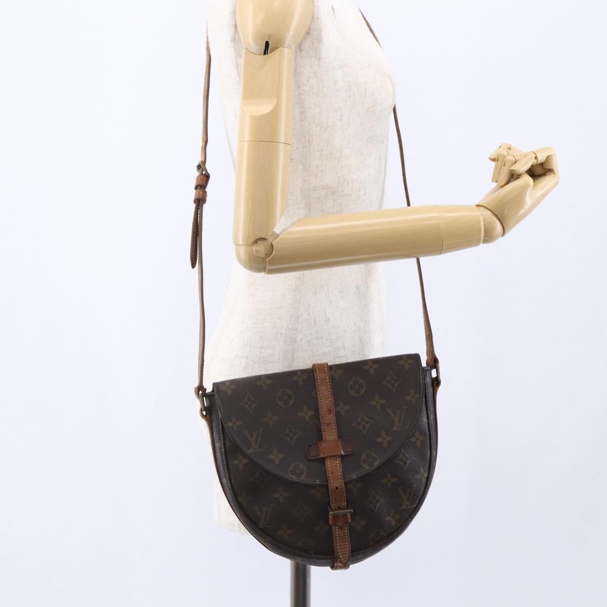 LOUIS VUITTON Monogram Chantilly MM Shoulder Bag M51233 LV Auth 150420