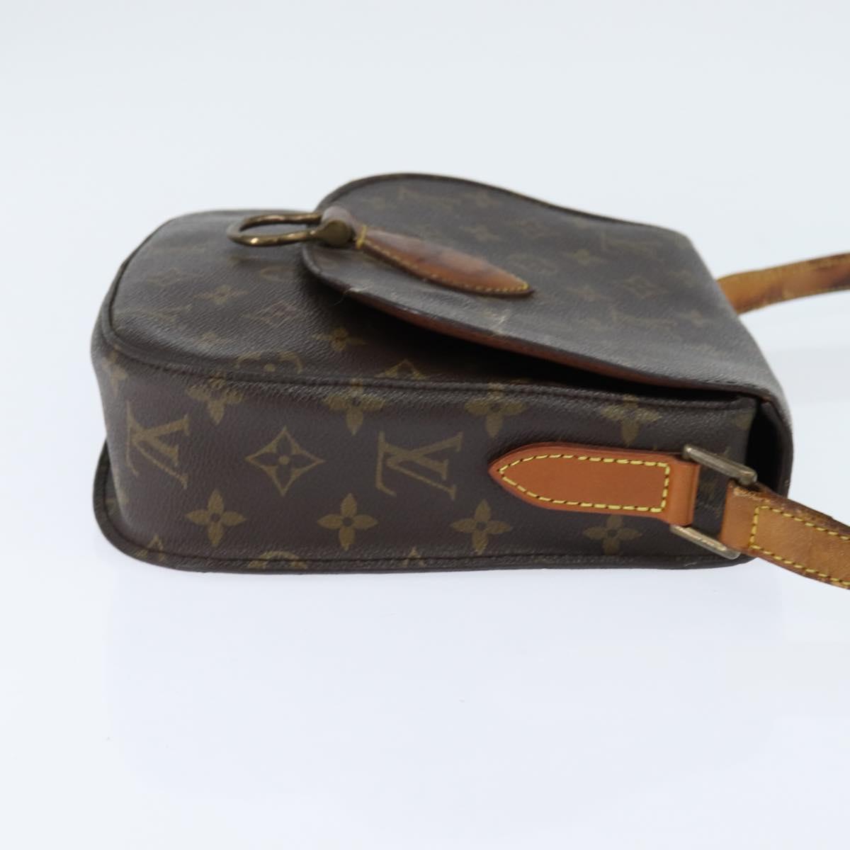 LOUIS VUITTON Monogram Saint Cloud GM Shoulder Bag M51242 LV Auth 150422