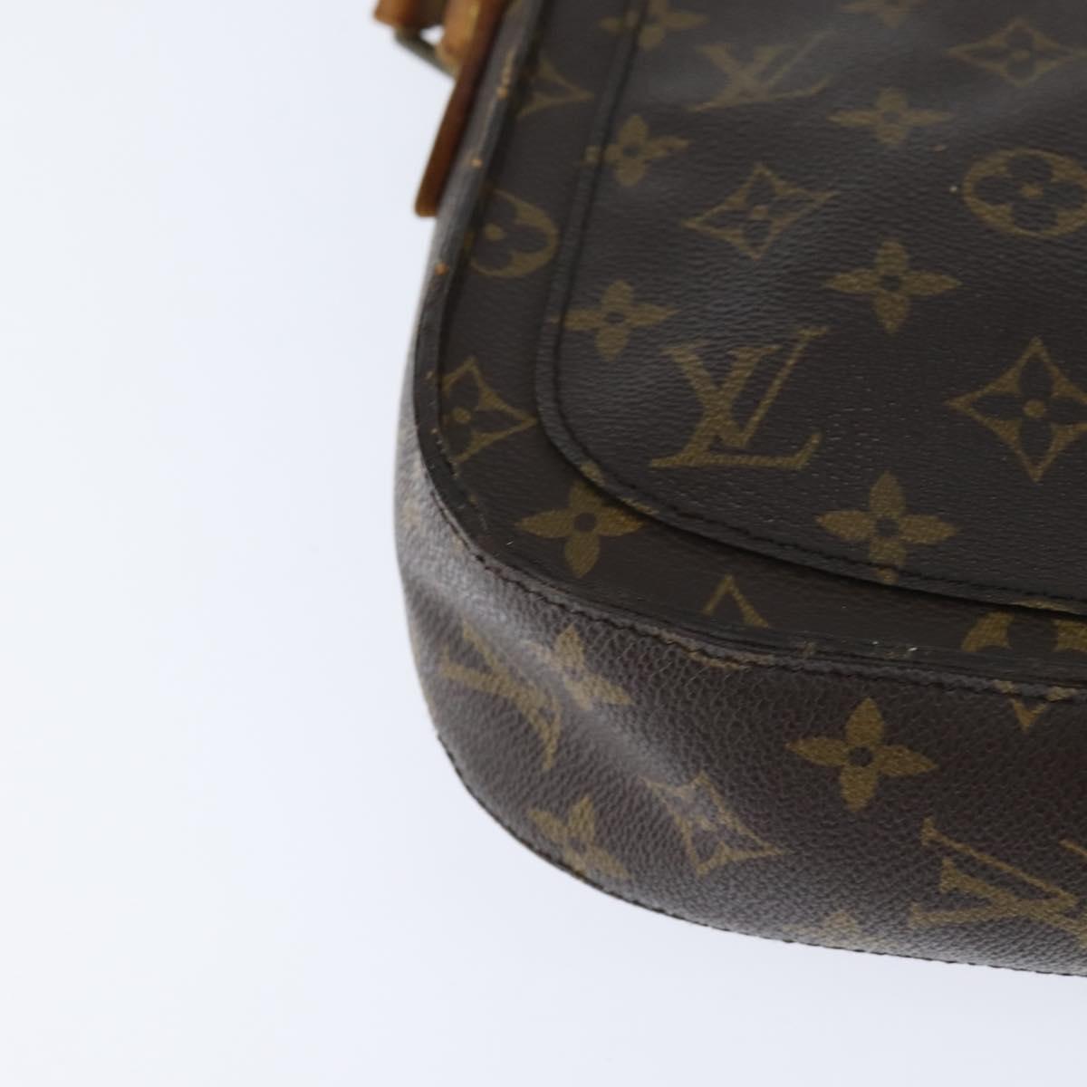 LOUIS VUITTON Monogram Saint Cloud GM Shoulder Bag M51242 LV Auth 150423