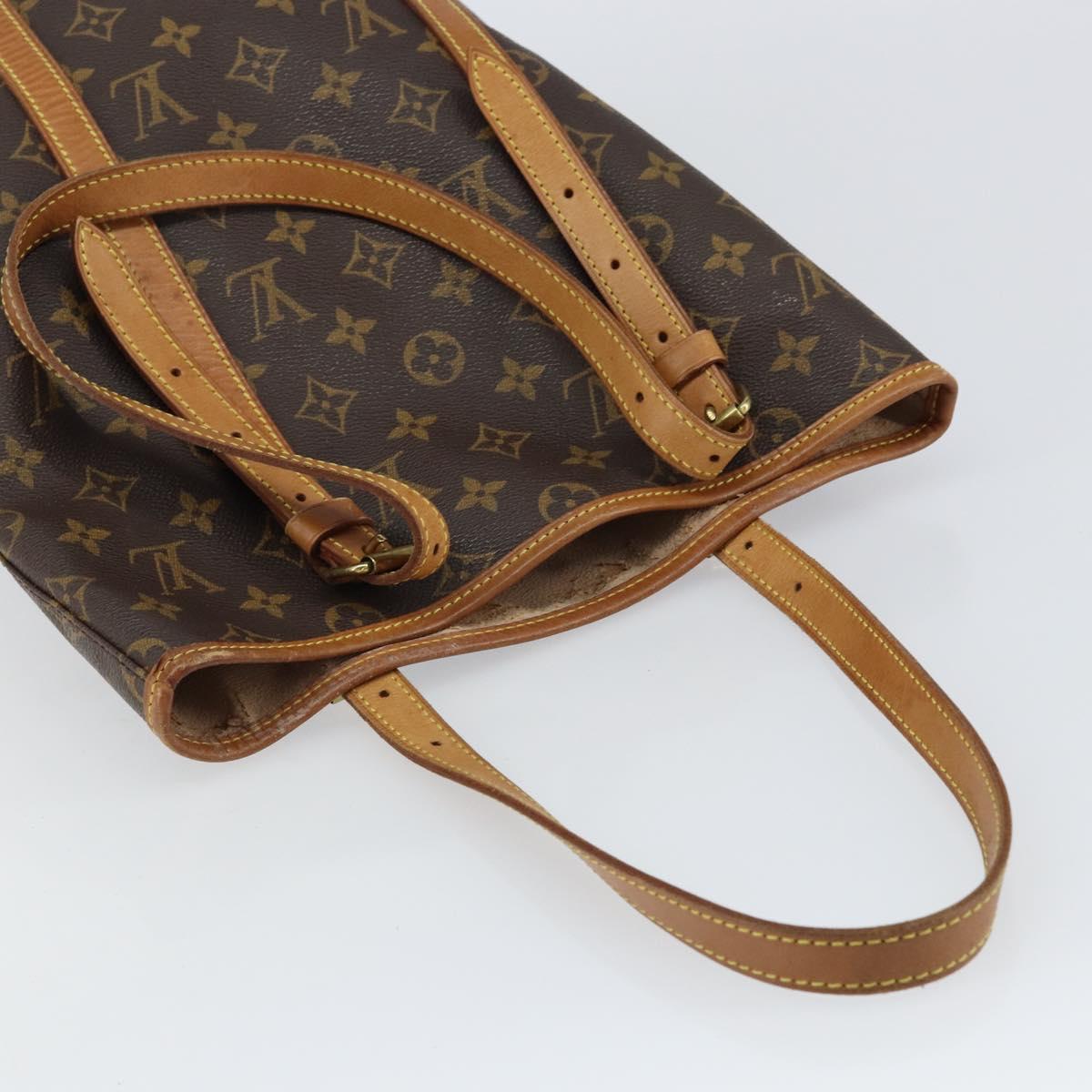 LOUIS VUITTON Monogram Bucket GM Shoulder Bag M42236 LV Auth 150424
