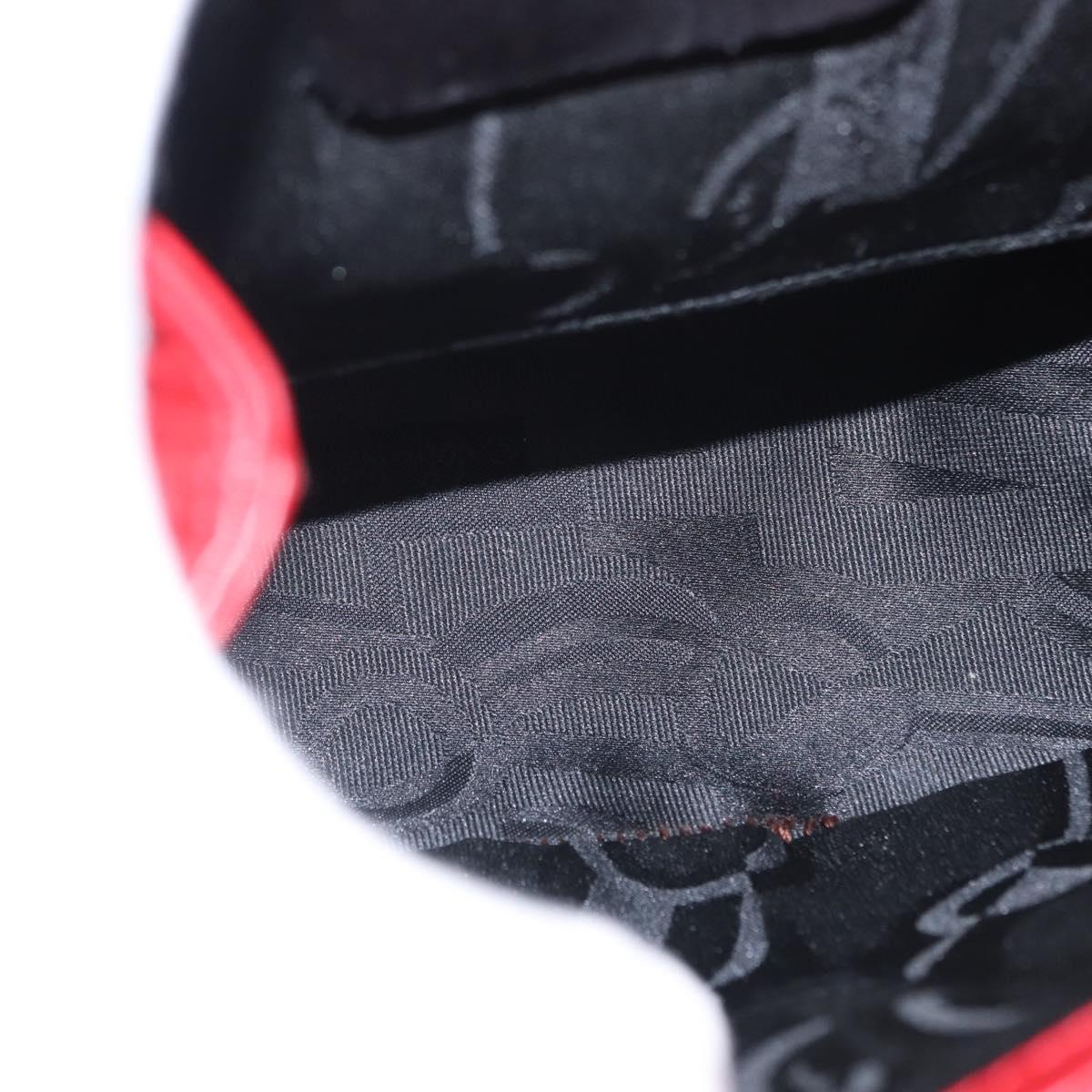 Salvatore Ferragamo Backpack Leather Red Gold Auth 150428