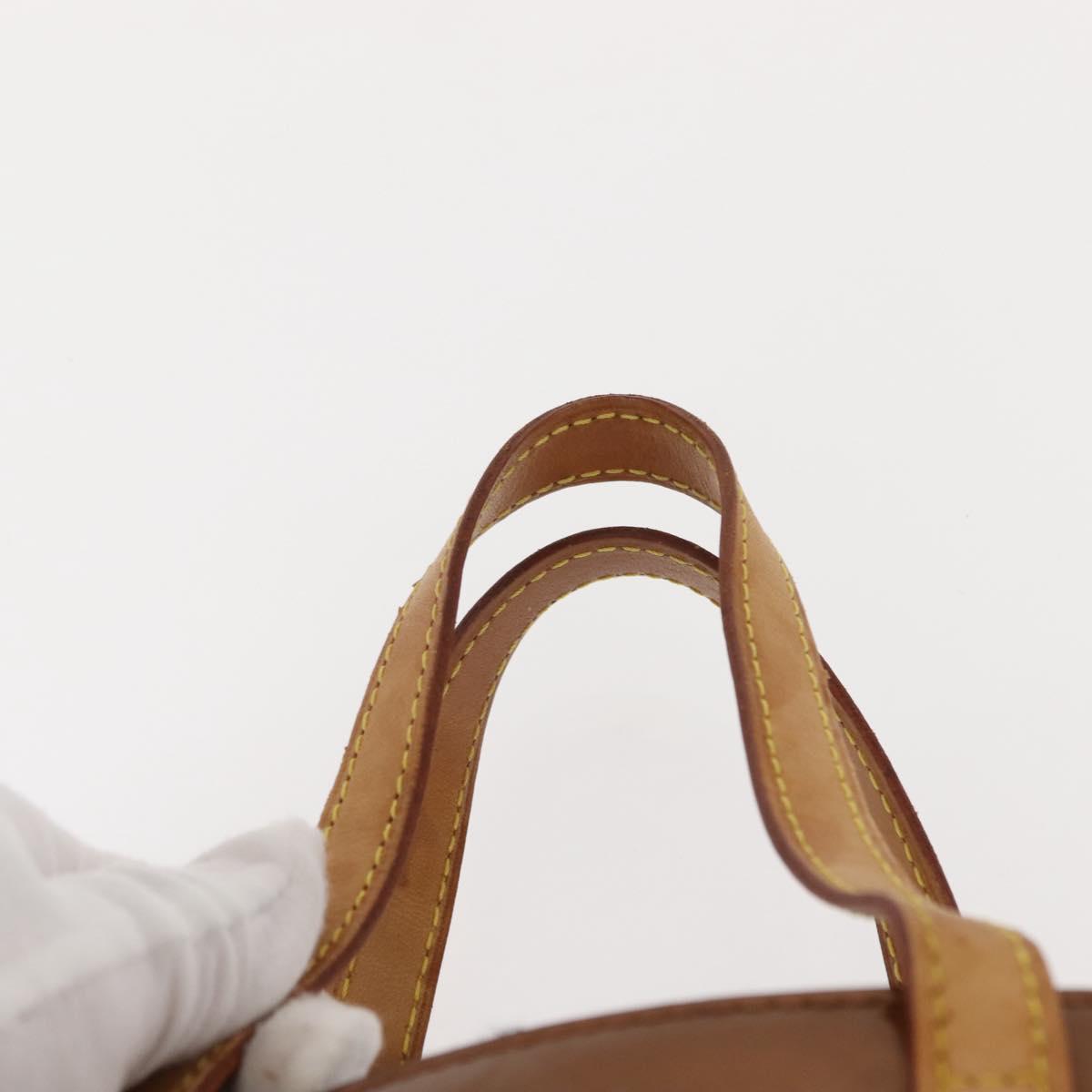 LOUIS VUITTON Monogram Vernis Reade MM Hand Bag Bronze M91143 LV Auth 150433