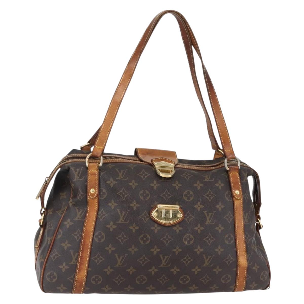 LOUIS VUITTON Monogram Stresa PM Tote Bag N42220 LV Auth 150437