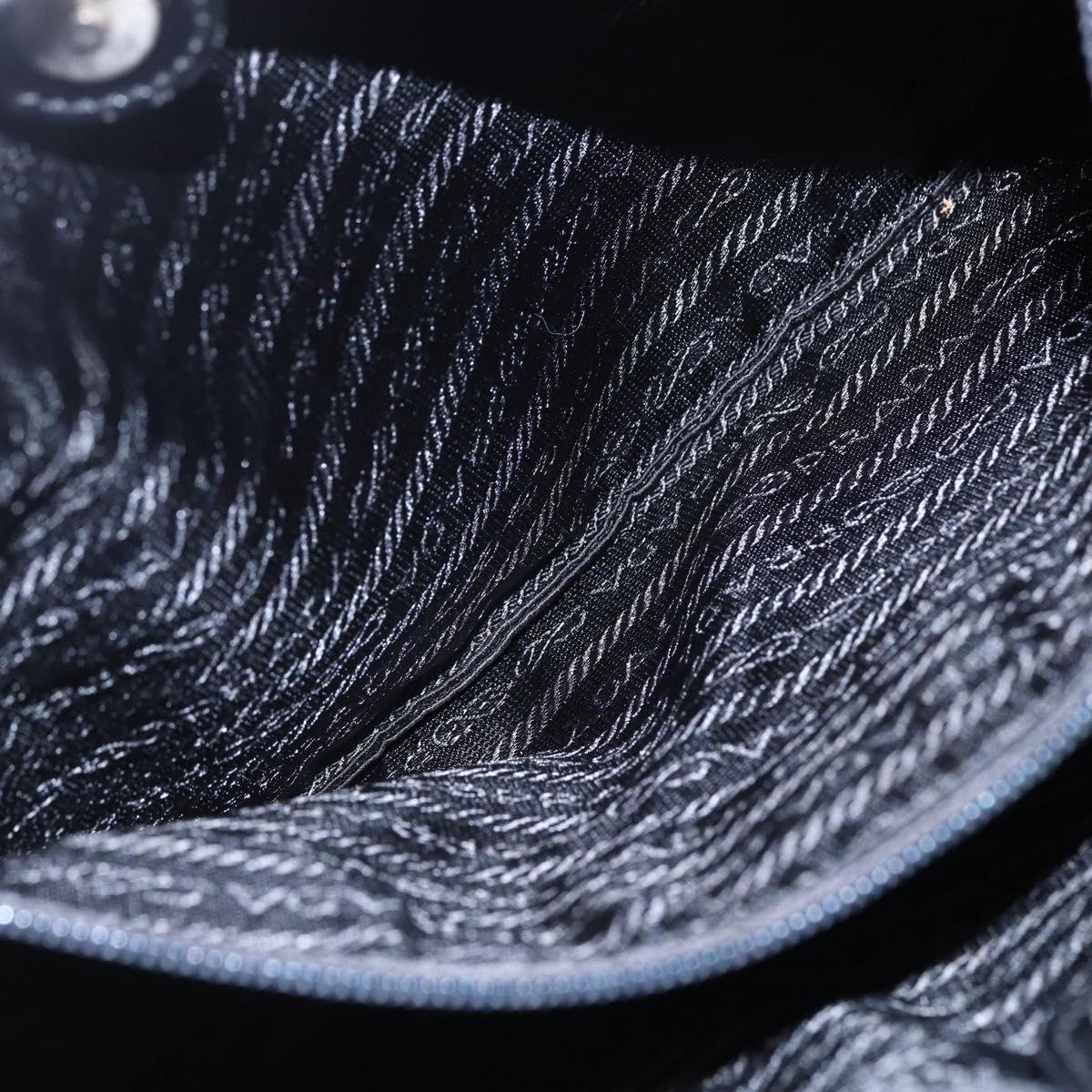 PRADA Tote Bag Nylon Black Auth 150438