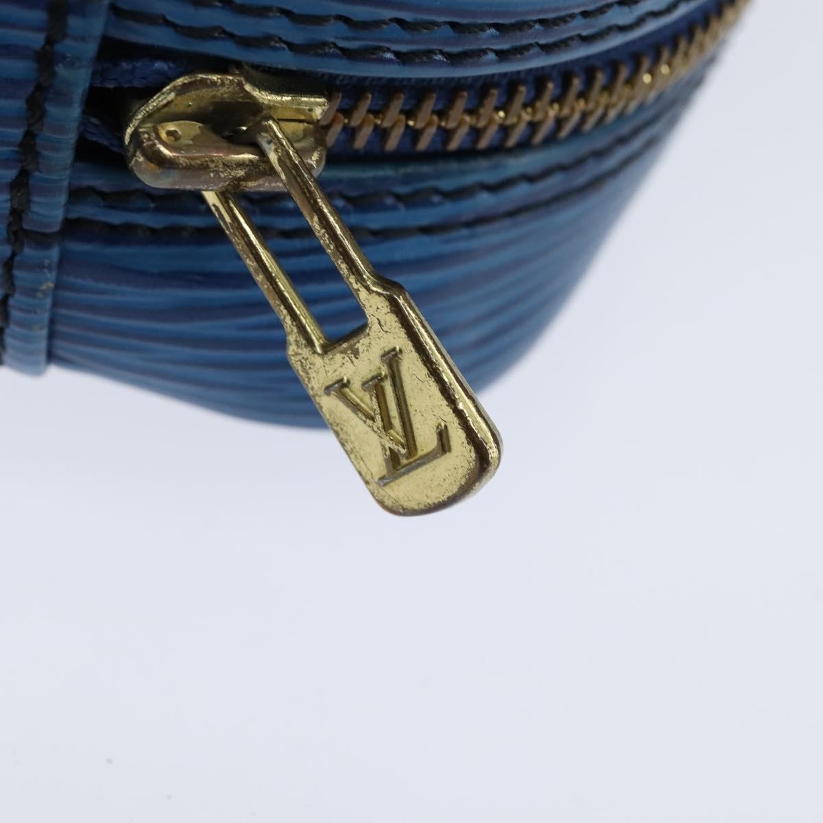 LOUIS VUITTON Epi Trocadero 23 Shoulder Bag Blue M52305 LV Auth 150452