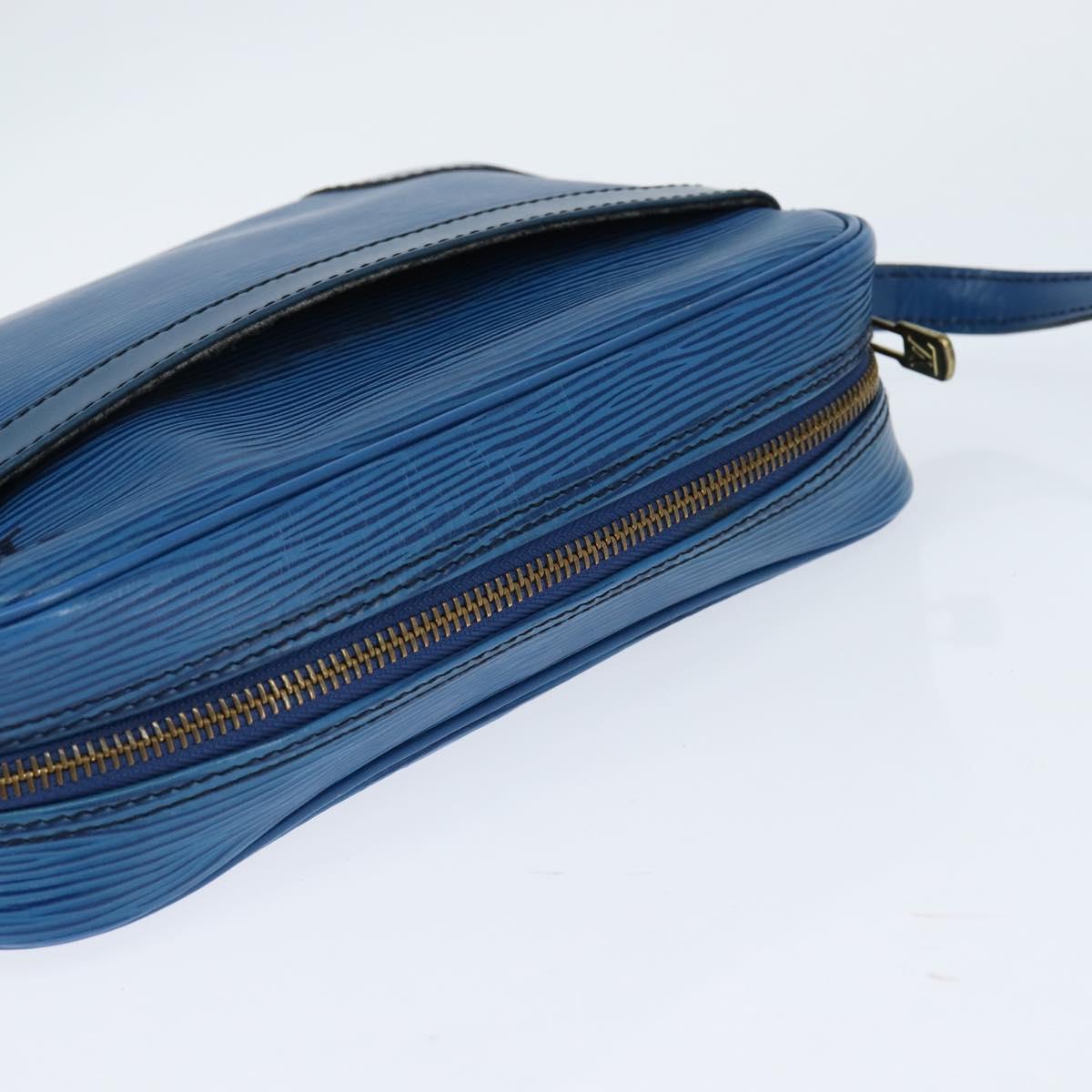 LOUIS VUITTON Epi Trocadero 23 Shoulder Bag Blue M52305 LV Auth 150452