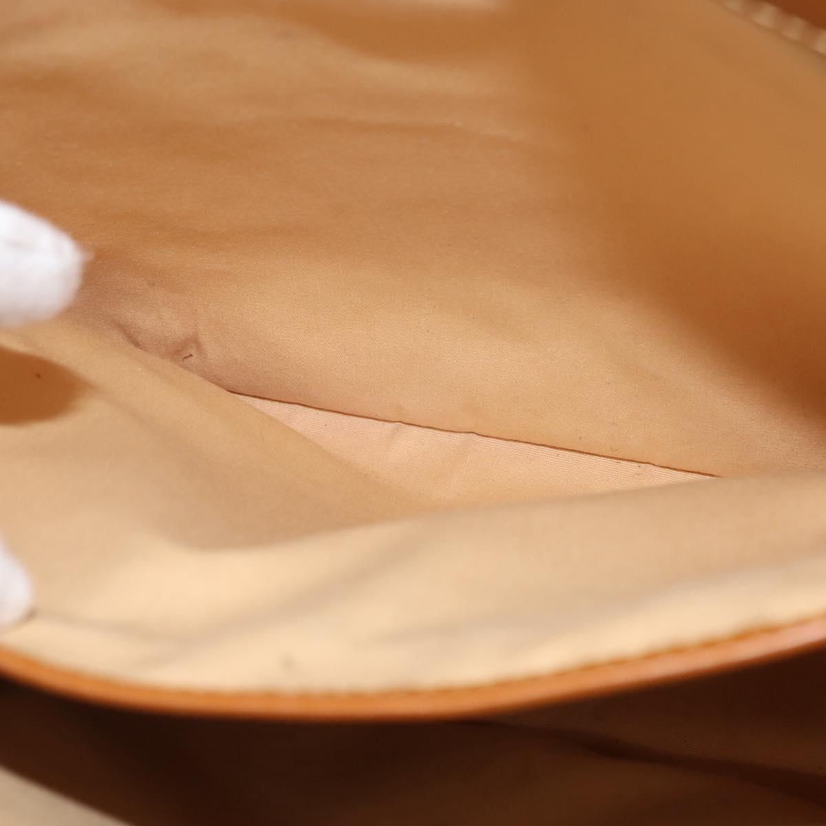 LOUIS VUITTON Monogram Mini Lucille GM Tote Bag Beige M92683 LV Auth 150454