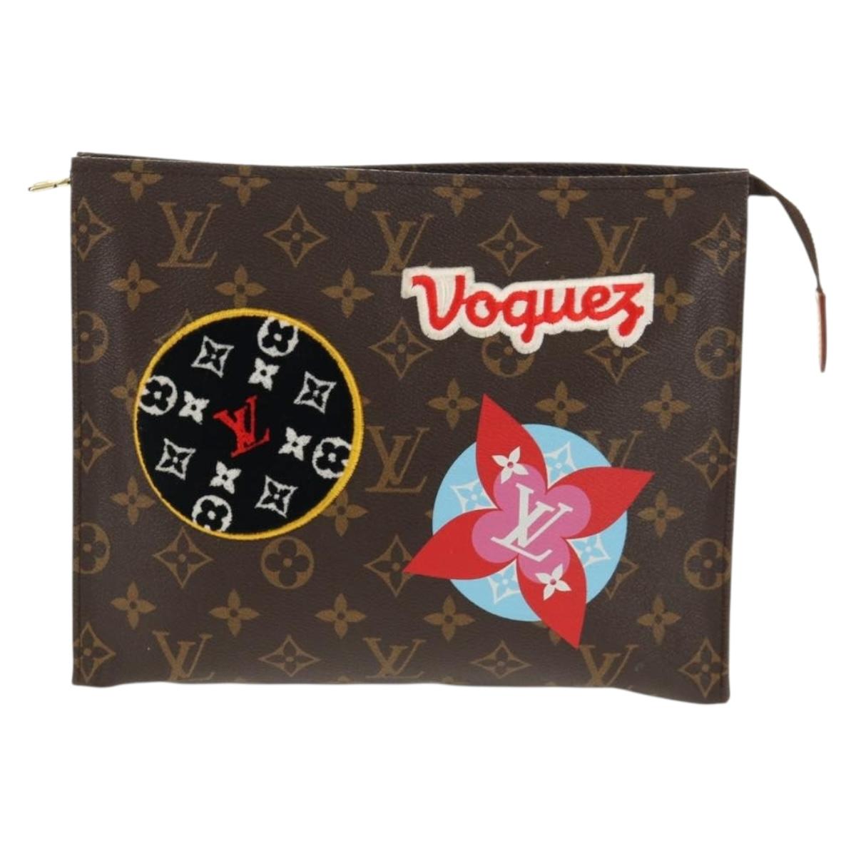 LOUIS VUITTON Monogram Poche Toilette 26 Pouch M43997 LV Auth 150474M