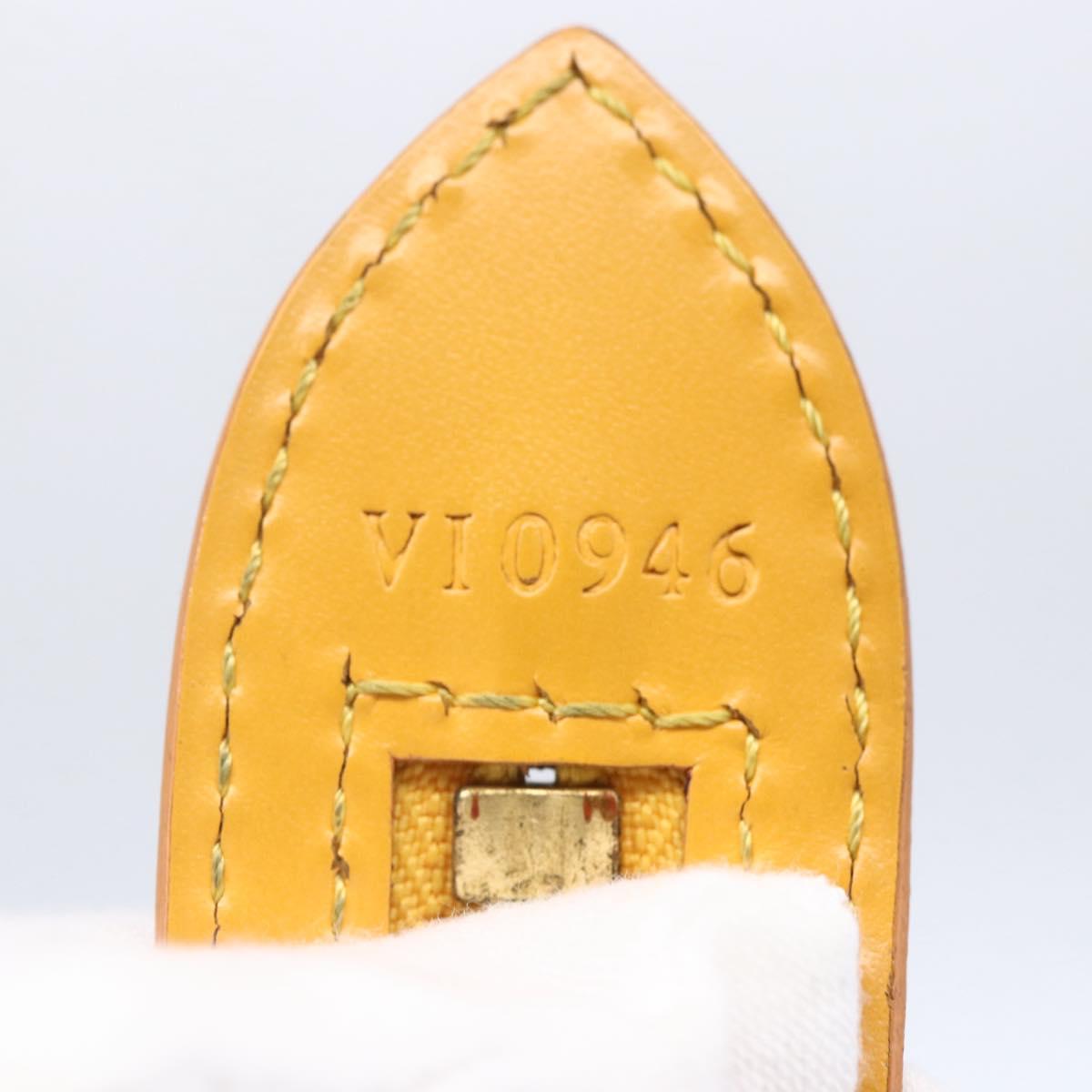 LOUIS VUITTON Epi Saint Jacques Hand Bag Yellow M52279 LV Auth 150504