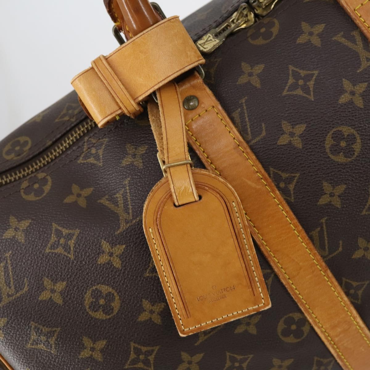 LOUIS VUITTON Monogram Keepall 45 Boston Bag M41428 LV Auth 150505