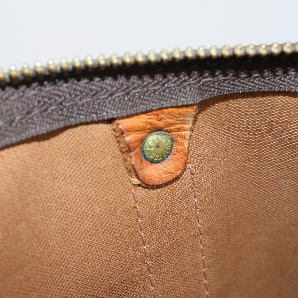 LOUIS VUITTON Monogram Keepall 45 Boston Bag M41428 LV Auth 150505