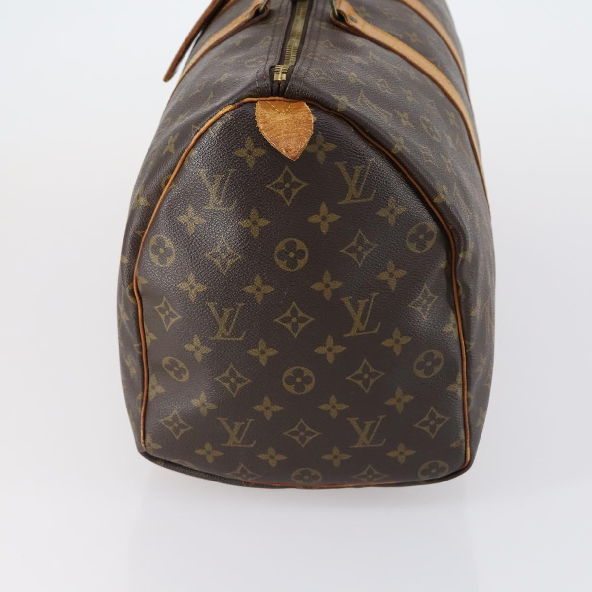 LOUIS VUITTON Monogram Keepall 45 Boston Bag M41428 LV Auth 150505