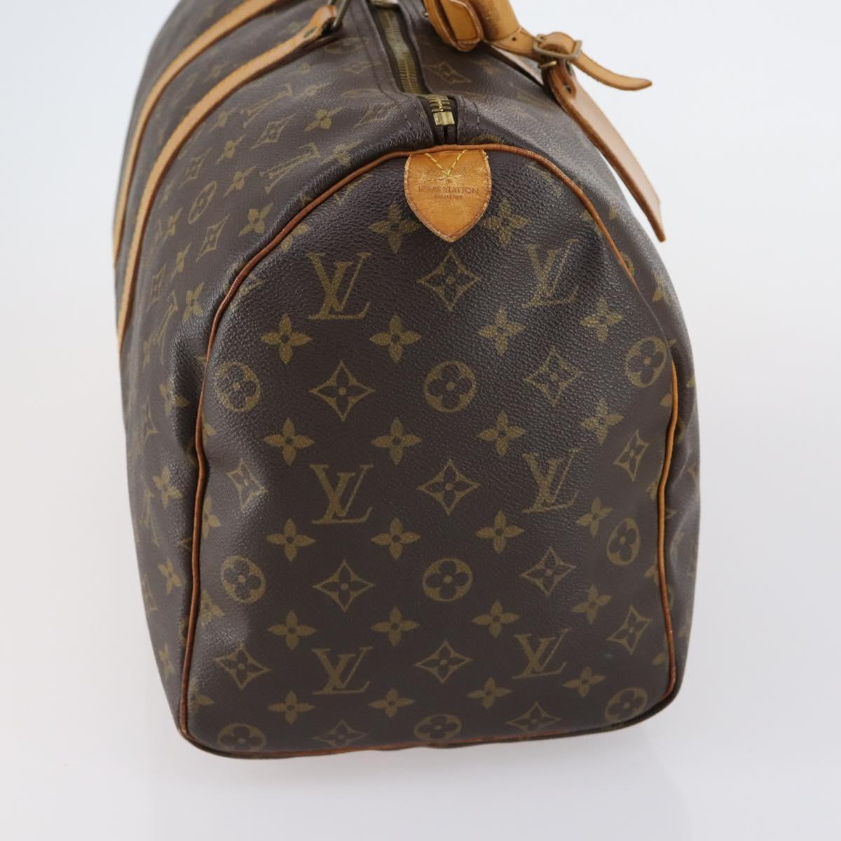 LOUIS VUITTON Monogram Keepall 45 Boston Bag M41428 LV Auth 150505