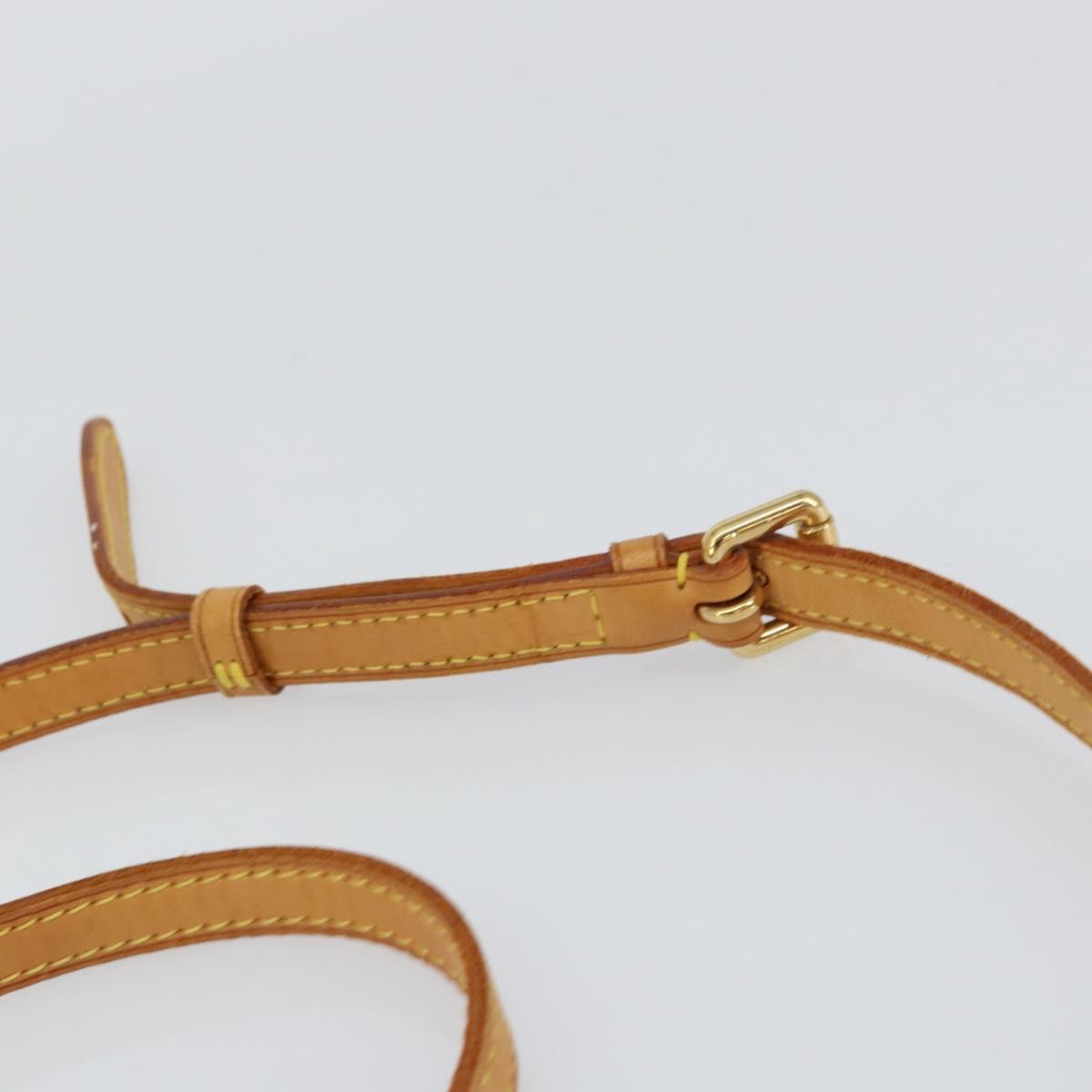 LOUIS VUITTON Monogram Vernis Minna Street Shoulder Bag Perle M91509 Auth 150531