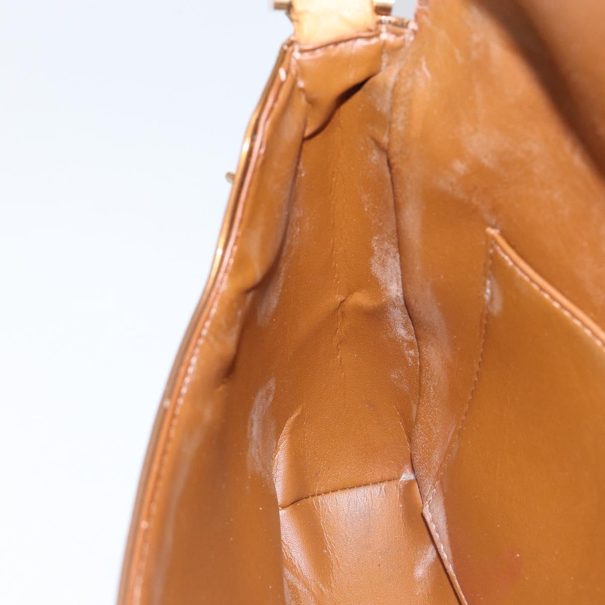 LOUIS VUITTON Monogram Vernis Thompson Street Bag Bronze M91124 LV Auth 150557