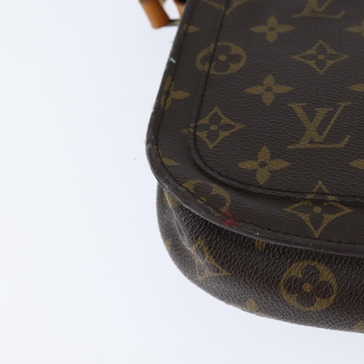 LOUIS VUITTON Monogram Saint Cloud MM Shoulder Bag M51243 LV Auth 150559