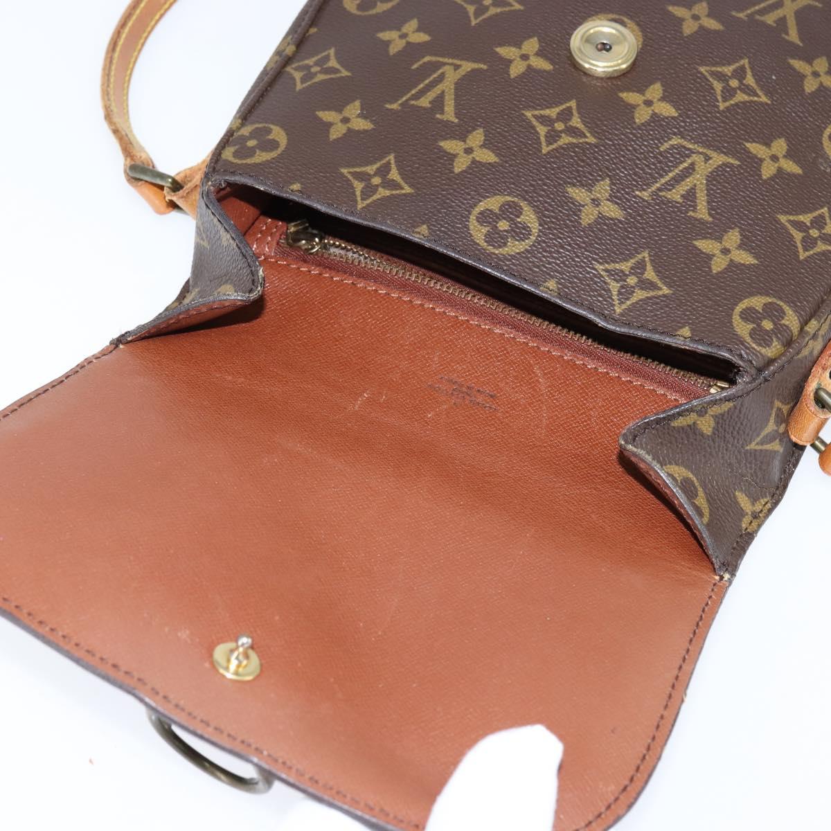 LOUIS VUITTON Monogram Saint Cloud MM Shoulder Bag M51243 LV Auth 150559