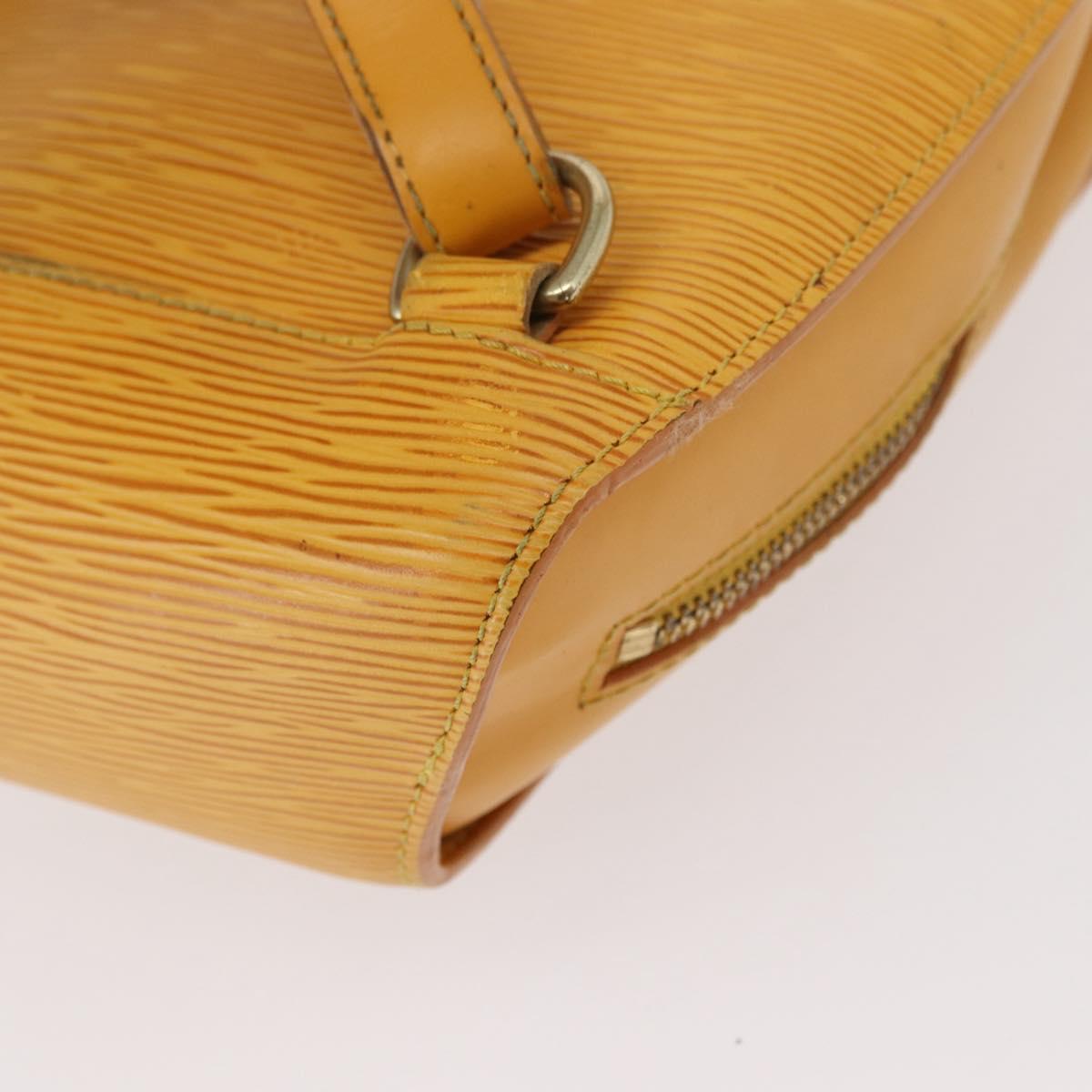 LOUIS VUITTON Epi Mabillon Backpack Yellow M52239 LV Auth 150563