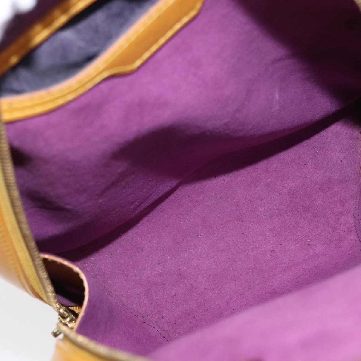 LOUIS VUITTON Epi Mabillon Backpack Yellow M52239 LV Auth 150563