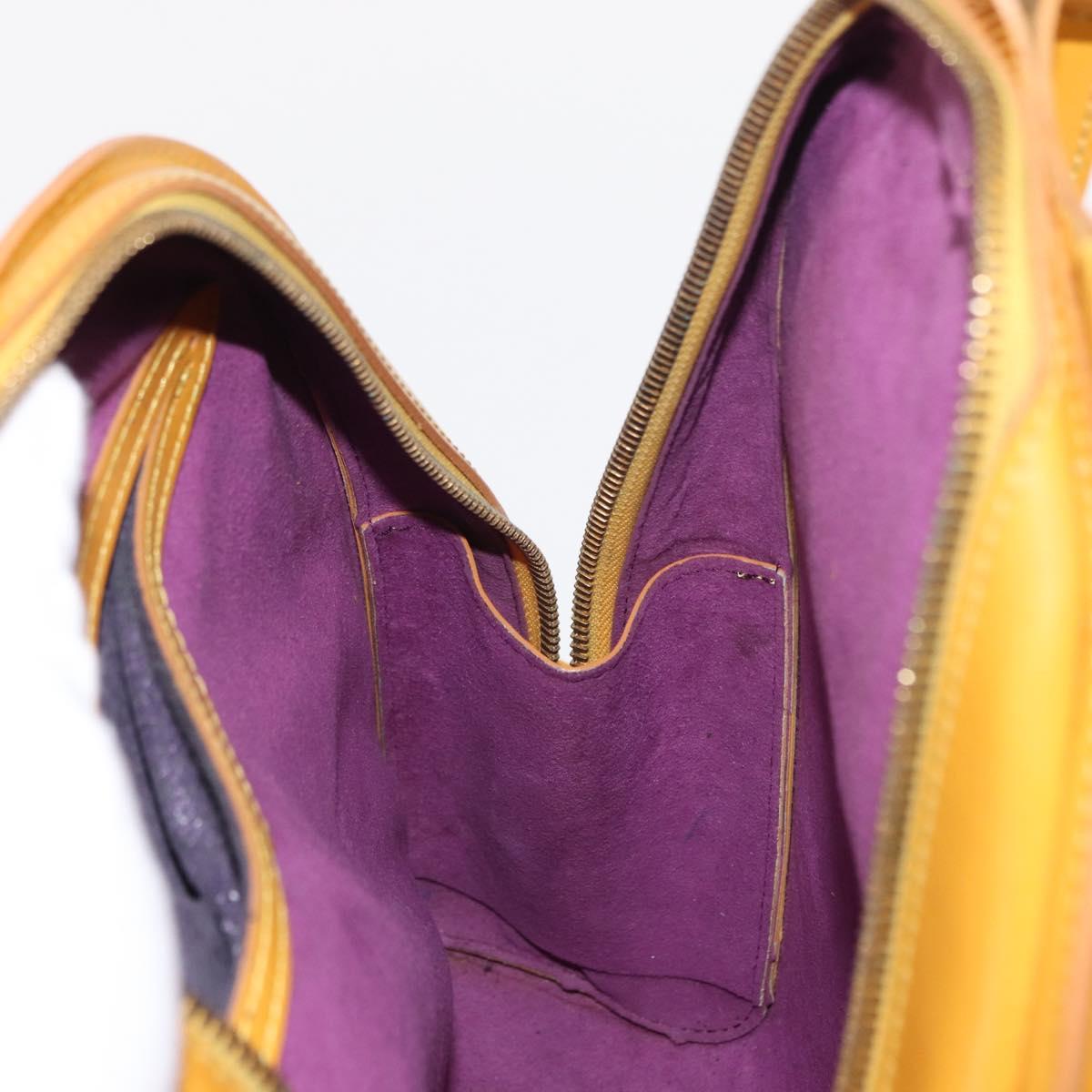 LOUIS VUITTON Epi Mabillon Backpack Yellow M52239 LV Auth 150563