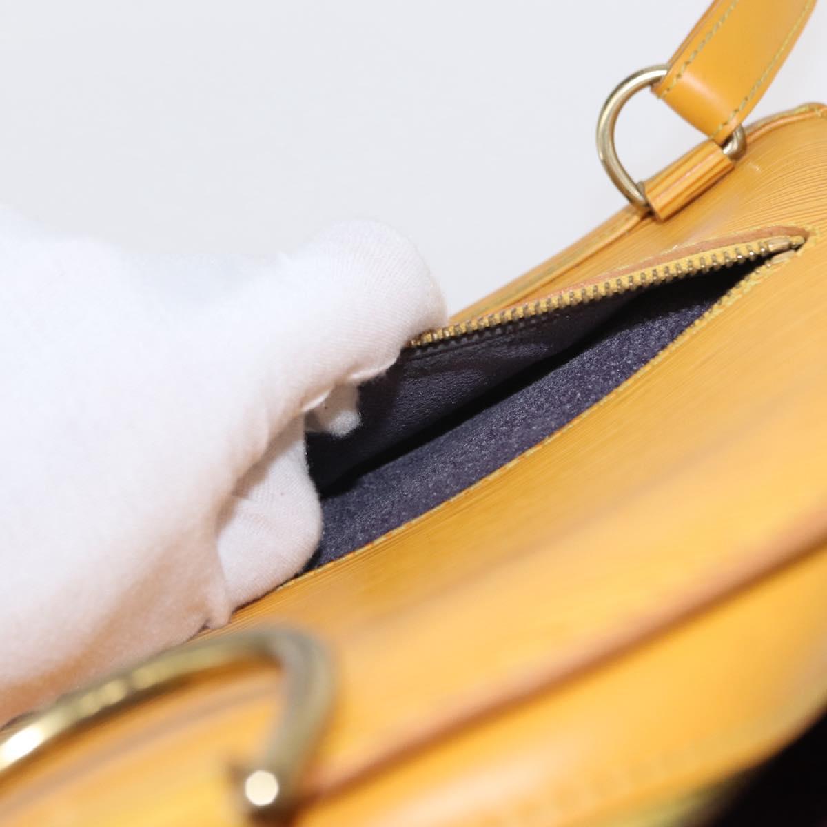 LOUIS VUITTON Epi Mabillon Backpack Yellow M52239 LV Auth 150563