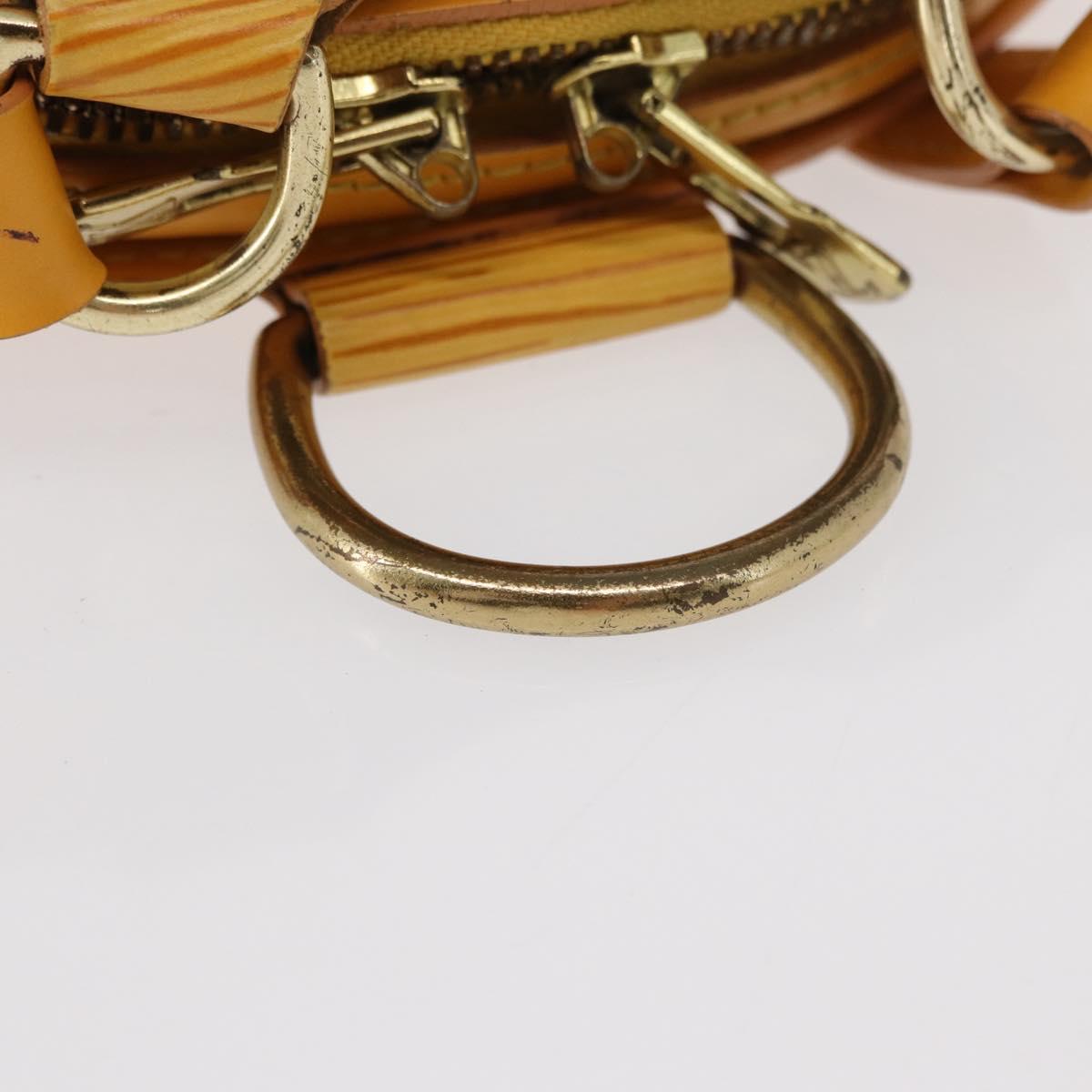 LOUIS VUITTON Epi Mabillon Backpack Yellow M52239 LV Auth 150563