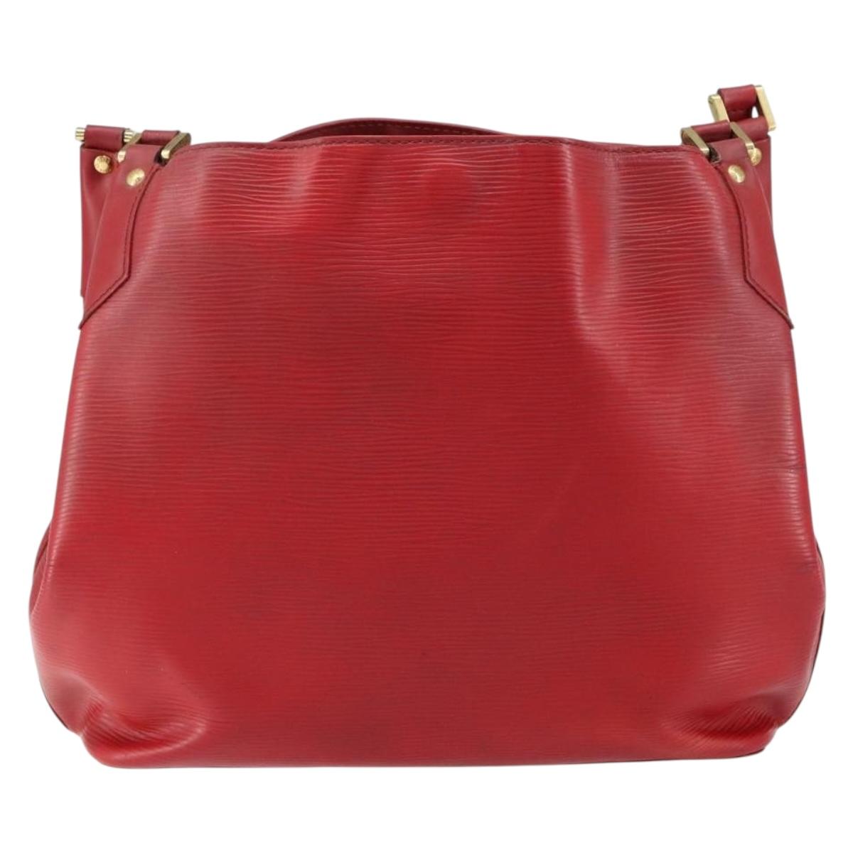 LOUIS VUITTON Epi Mandala MM Shoulder Bag Red M5889E LV Auth 150564