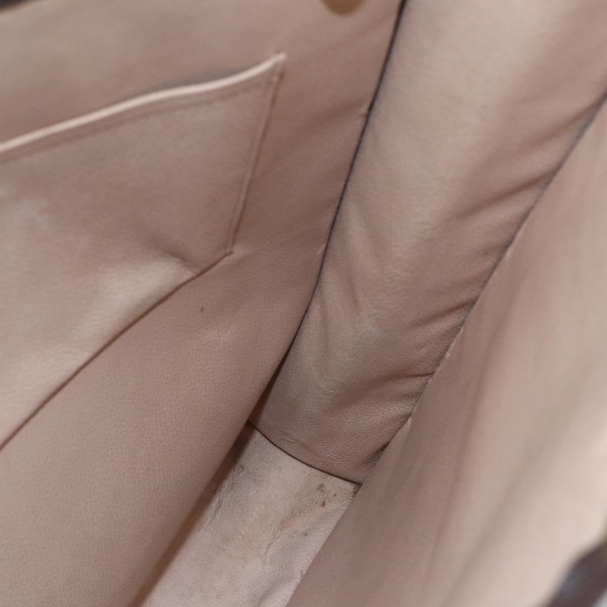 LOUIS VUITTON Monogram Sac Plat Hand Bag M51140 LV Auth 150580