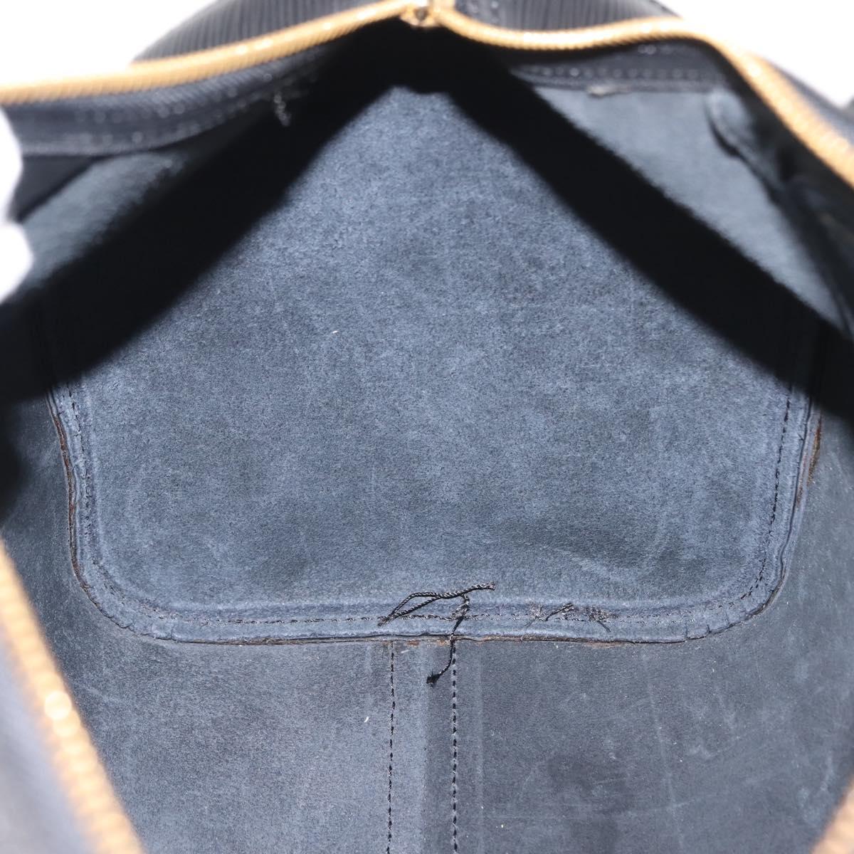 LOUIS VUITTON Epi Speedy 35 Hand Bag Black M42992 LV Auth 150584V