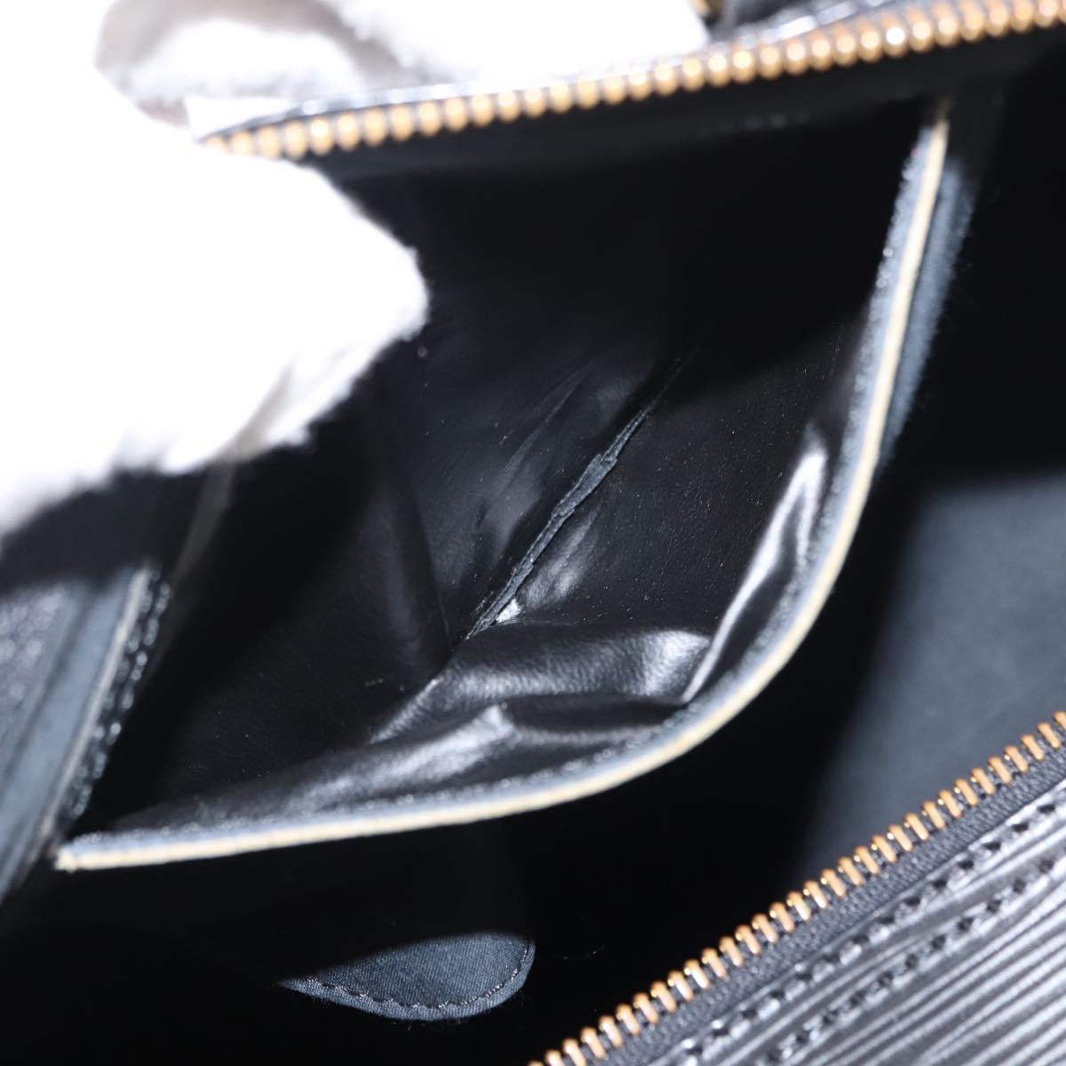 LOUIS VUITTON Epi Speedy 35 Hand Bag Black M42992 LV Auth 150584V