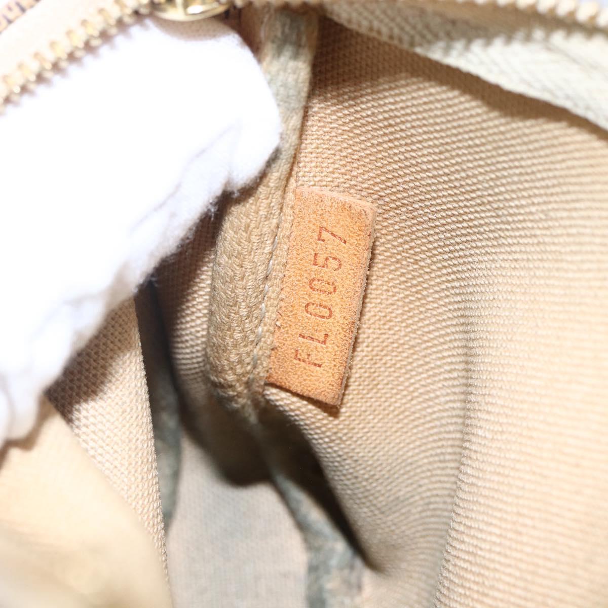 LOUIS VUITTON Damier Azur Mini Pochette Accessoires Pouch N63005 LV Auth 150585