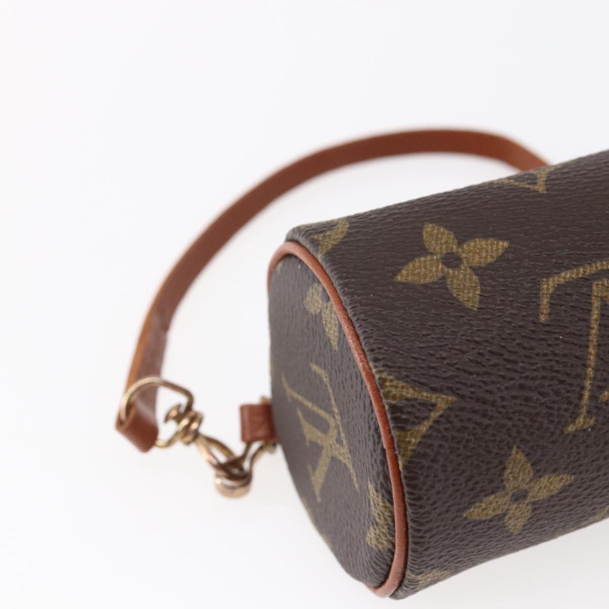 LOUIS VUITTON Monogram Papillon Pouch LV Auth 150590