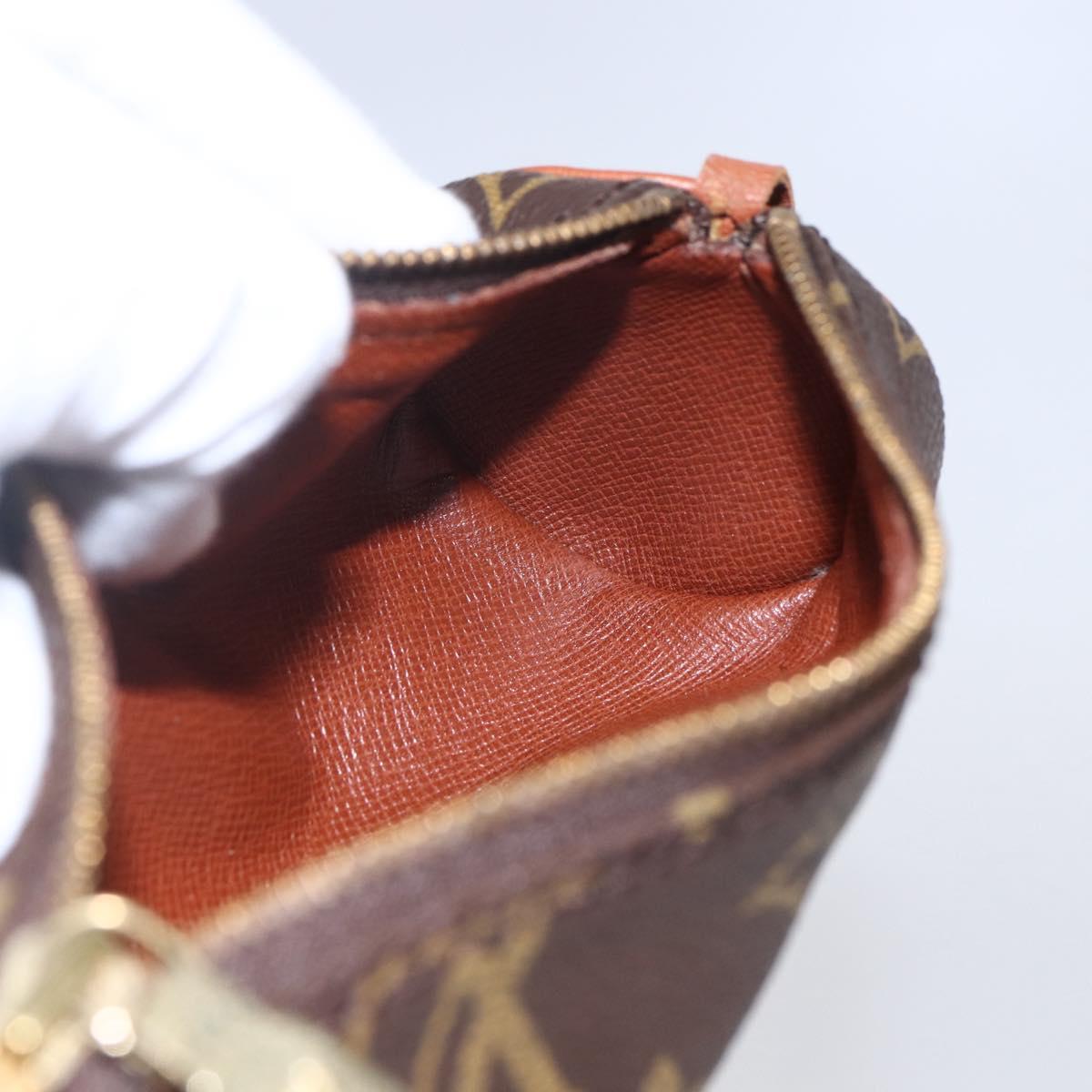 LOUIS VUITTON Monogram Papillon Pouch LV Auth 150590