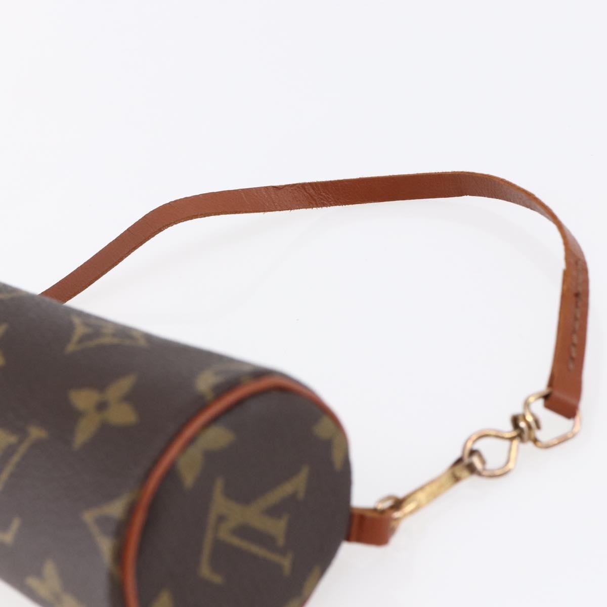 LOUIS VUITTON Monogram Papillon Pouch LV Auth 150590