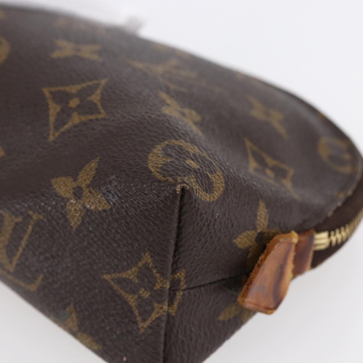 LOUIS VUITTON Monogram Pochette Cosmetic PM Pouch M43998 LV Auth 150591