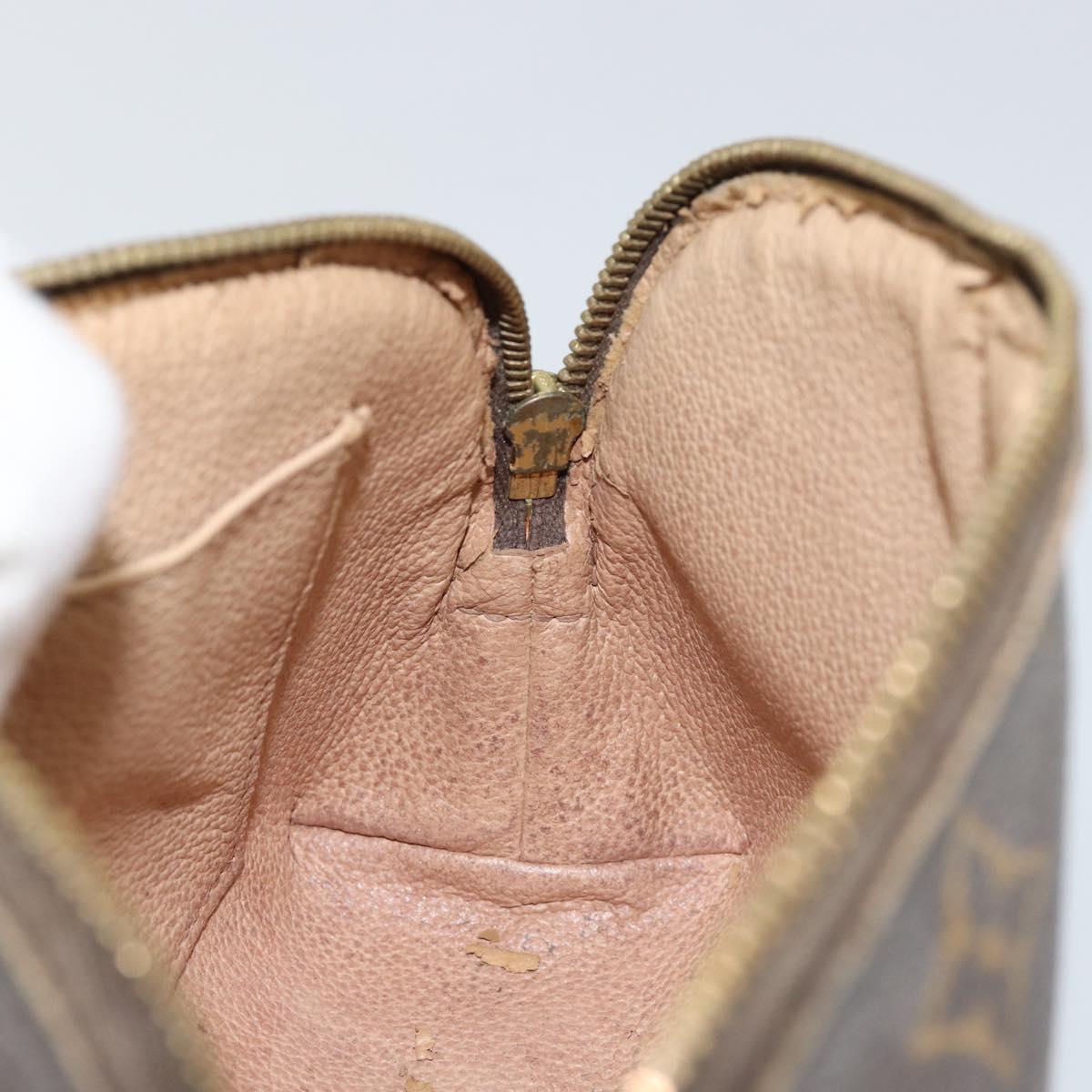 LOUIS VUITTON Monogram Pochette Cosmetic PM Pouch M43998 LV Auth 150592