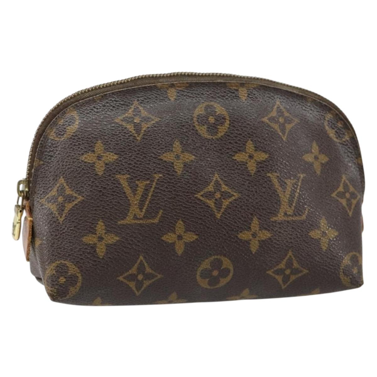 LOUIS VUITTON Monogram Pochette Cosmetic PM Pouch M43998 LV Auth 150592
