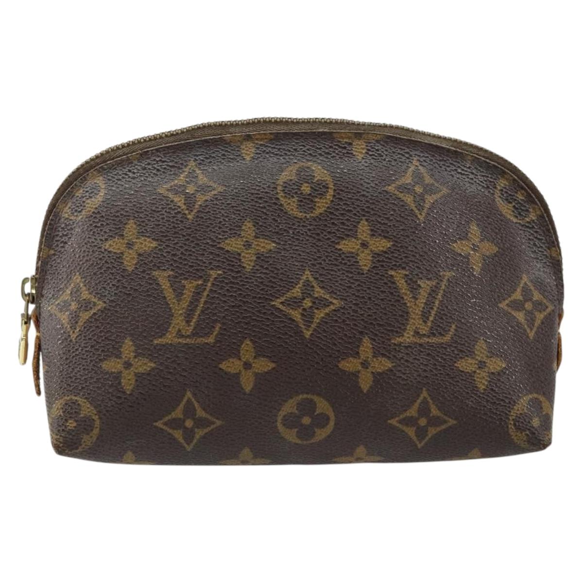 LOUIS VUITTON Monogram Pochette Cosmetic PM Pouch M43998 LV Auth 150592