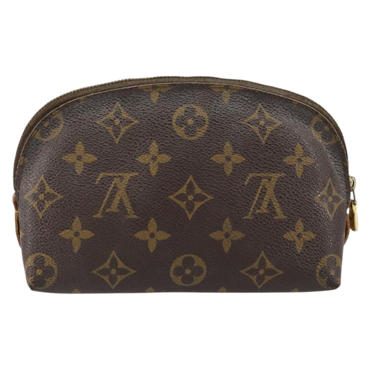 LOUIS VUITTON Monogram Pochette Cosmetic PM Pouch M43998 LV Auth 150592
