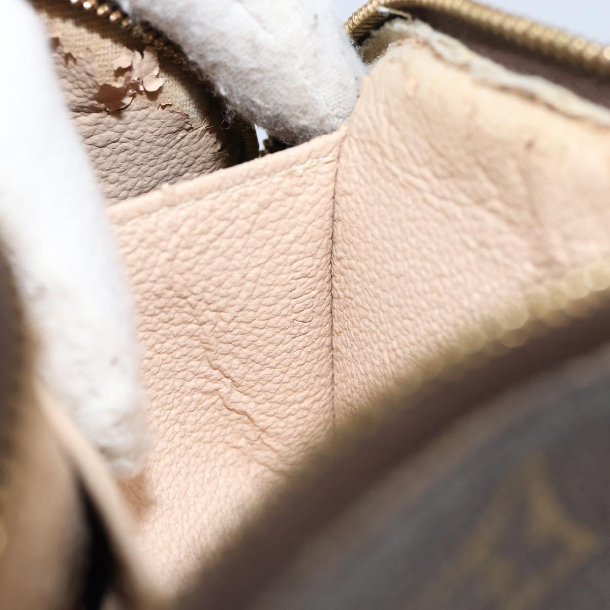 LOUIS VUITTON Monogram Pochette Cosmetic PM Pouch M43998 LV Auth 150593