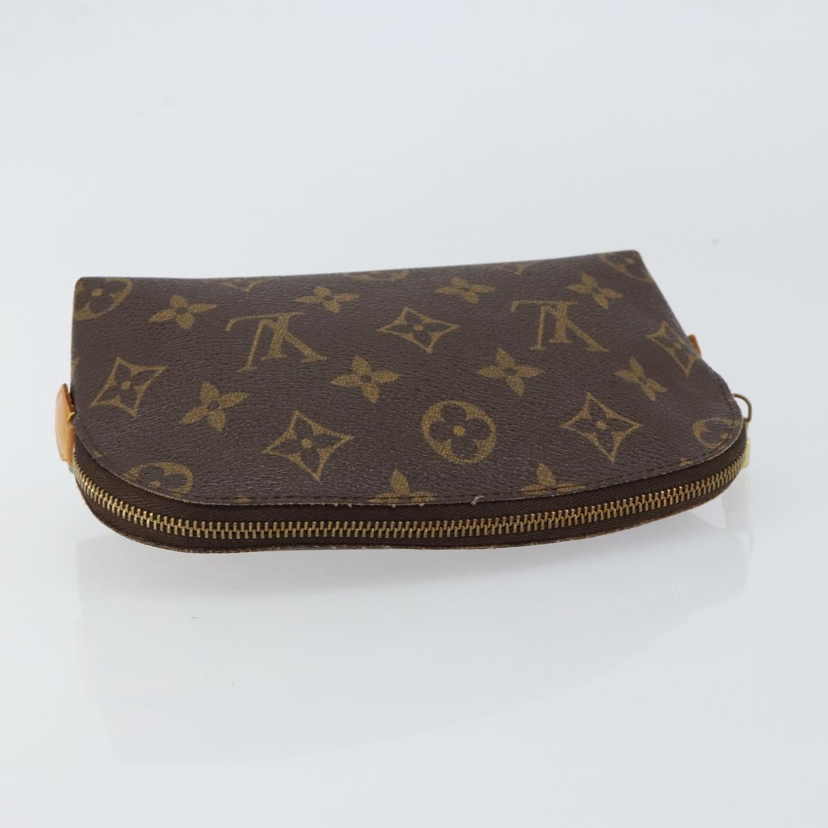 LOUIS VUITTON Monogram Pochette Cosmetic PM Pouch M43998 LV Auth 150593