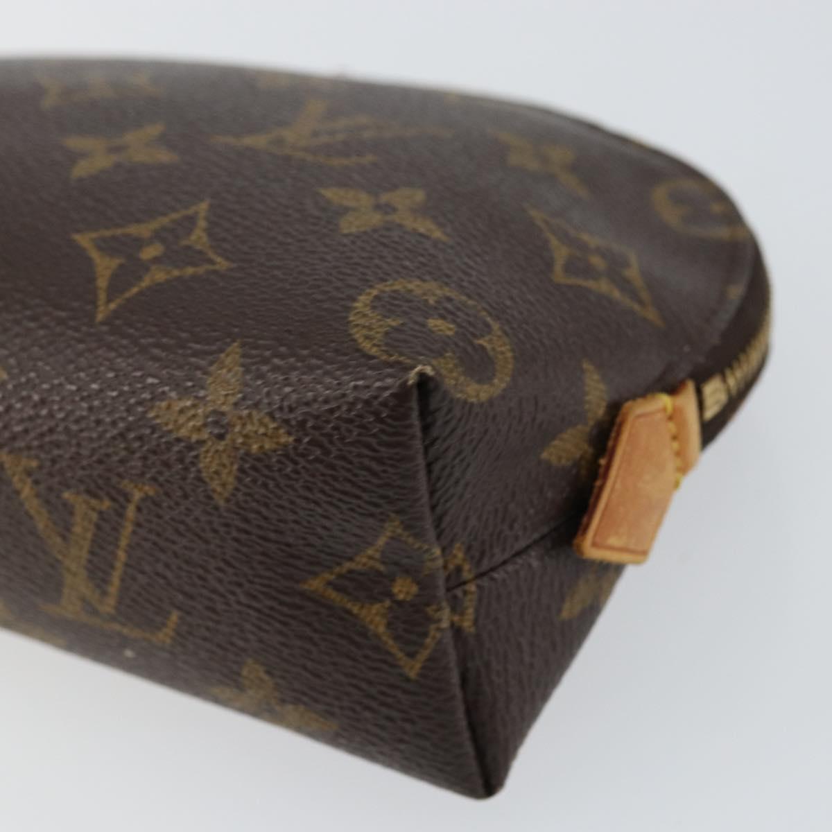 LOUIS VUITTON Monogram Pochette Cosmetic PM Pouch M43998 LV Auth 150593