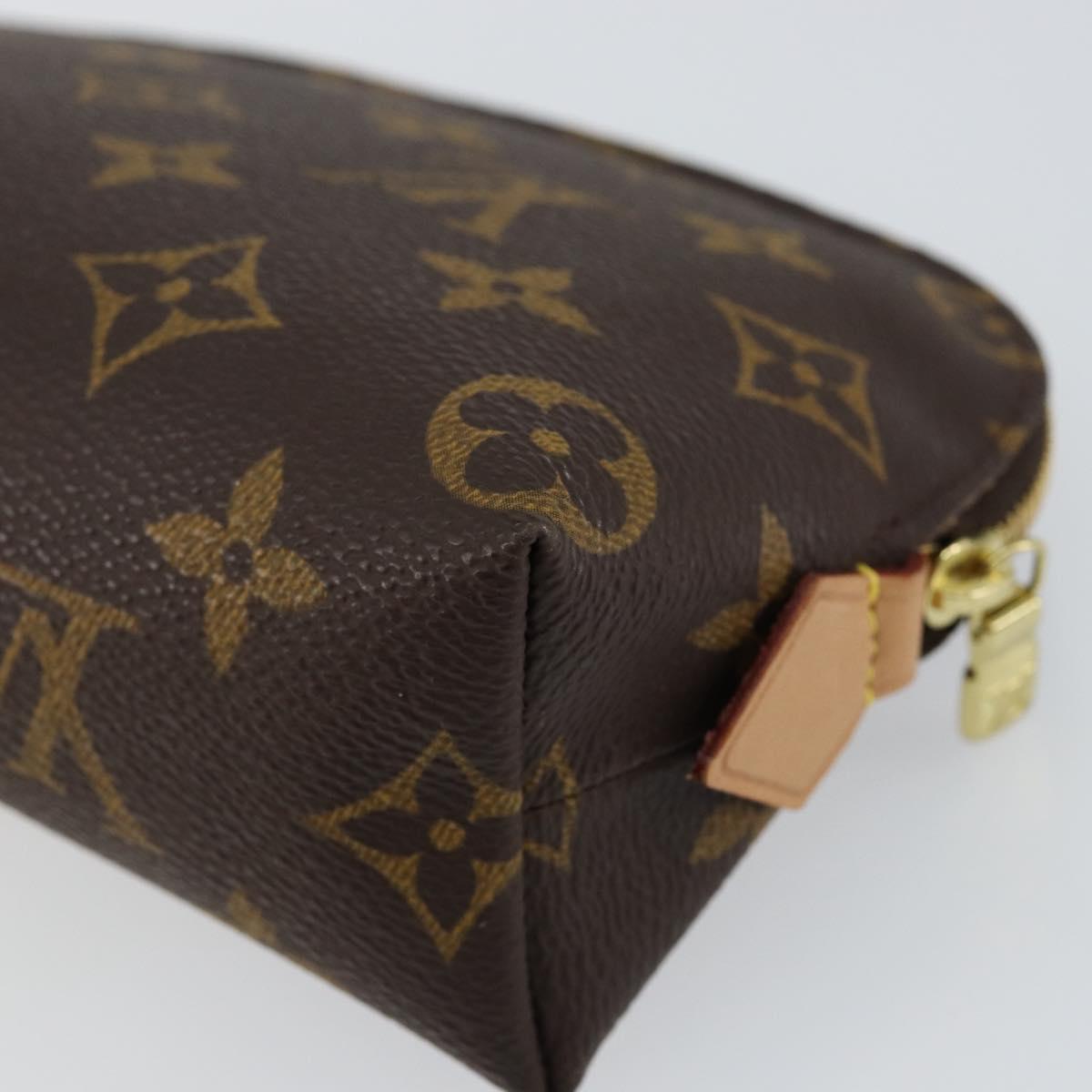 LOUIS VUITTON Monogram Pochette Cosmetic PM Pouch M43998 LV Auth 150594