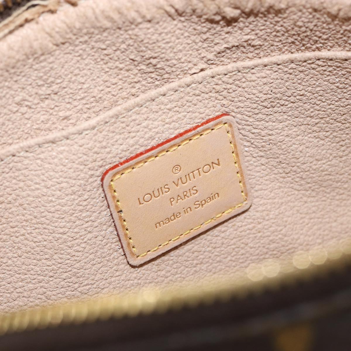 LOUIS VUITTON Monogram Pochette Cosmetic PM Pouch M43998 LV Auth 150594