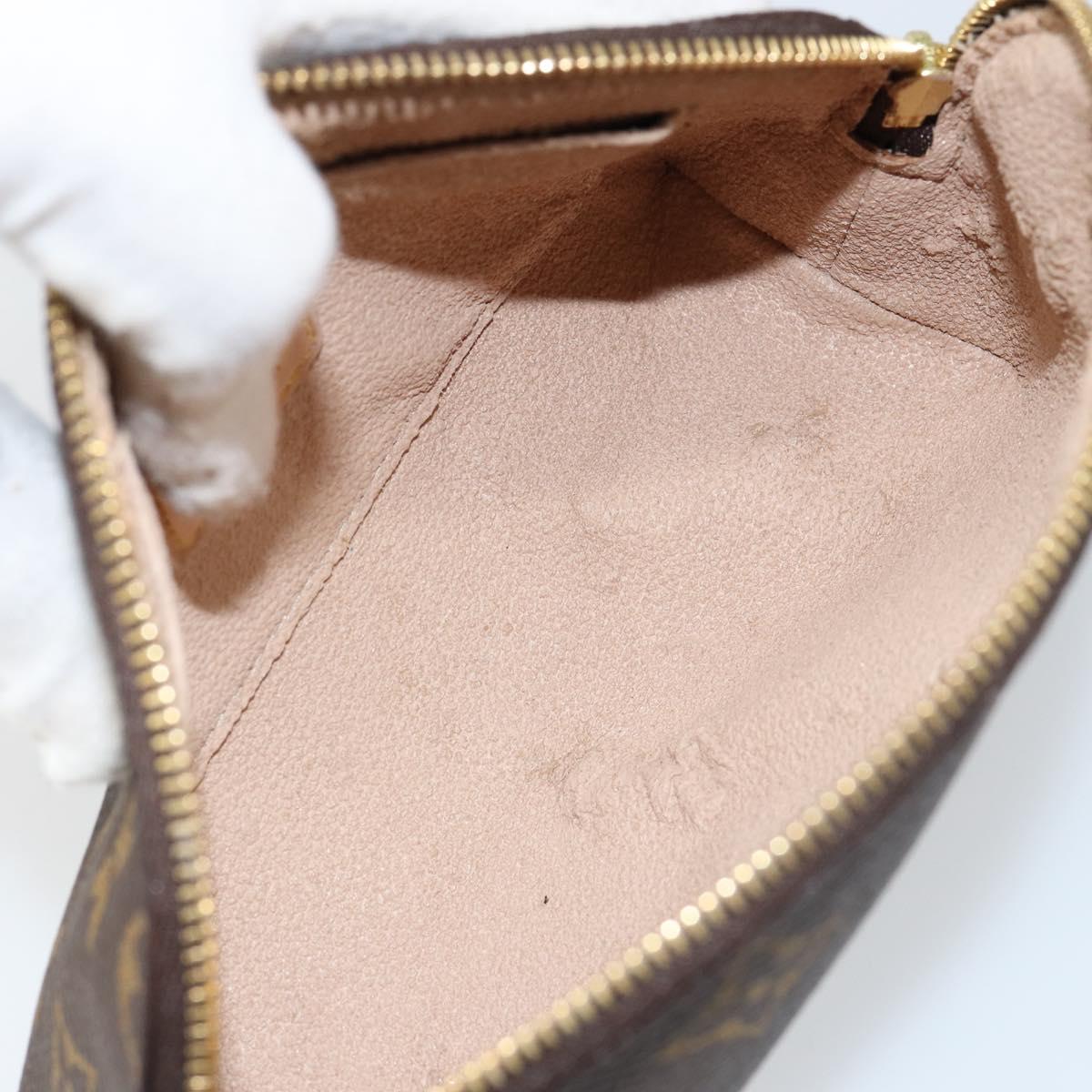 LOUIS VUITTON Monogram Pochette Cosmetic PM Pouch M43998 LV Auth 150594