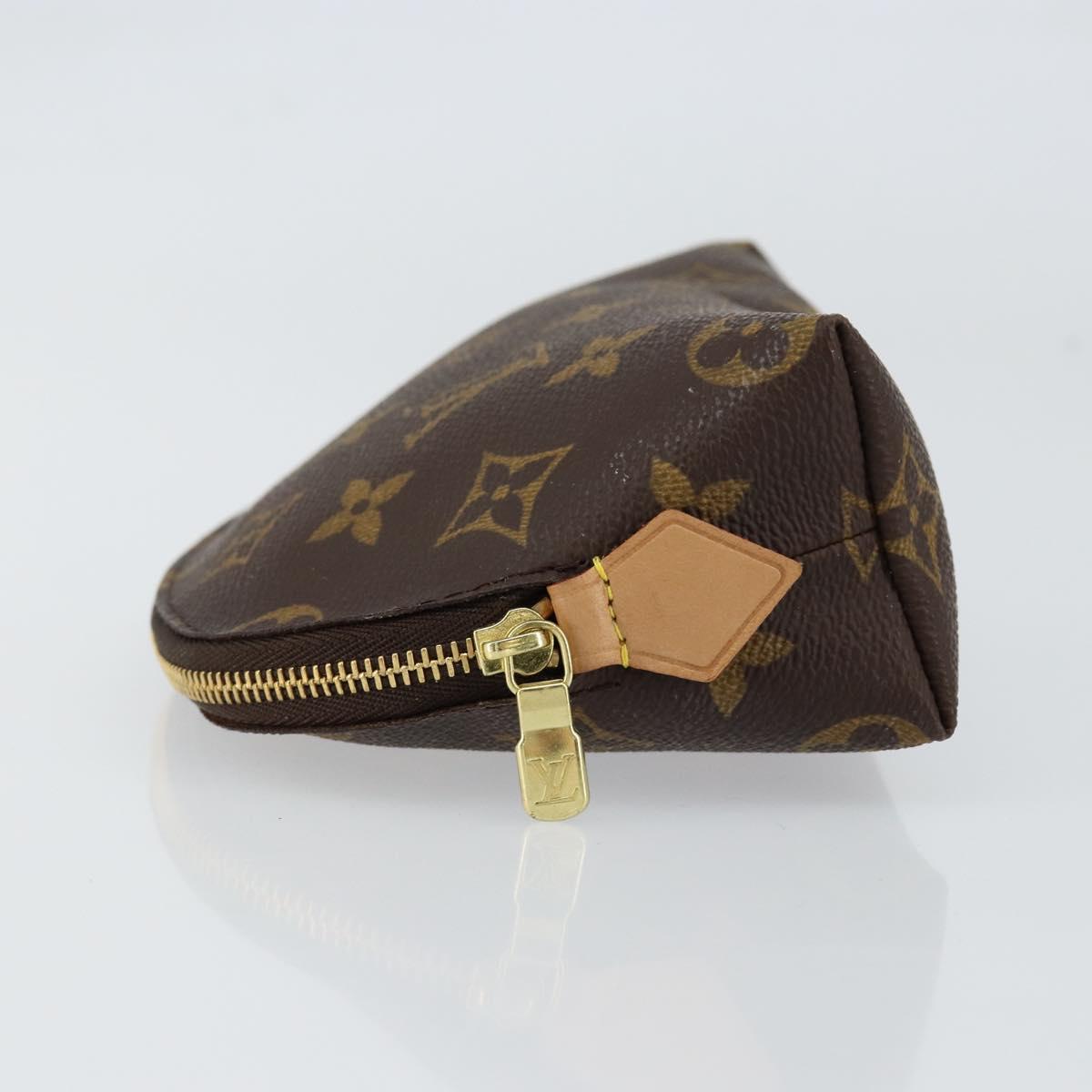 LOUIS VUITTON Monogram Pochette Cosmetic PM Pouch M43998 LV Auth 150594