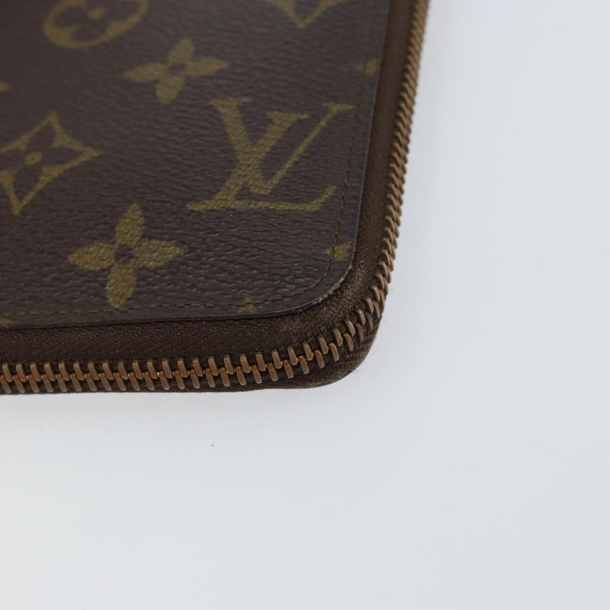 LOUIS VUITTON Monogram Organizer De Voyage Travel Case M60119 LV Auth 150601