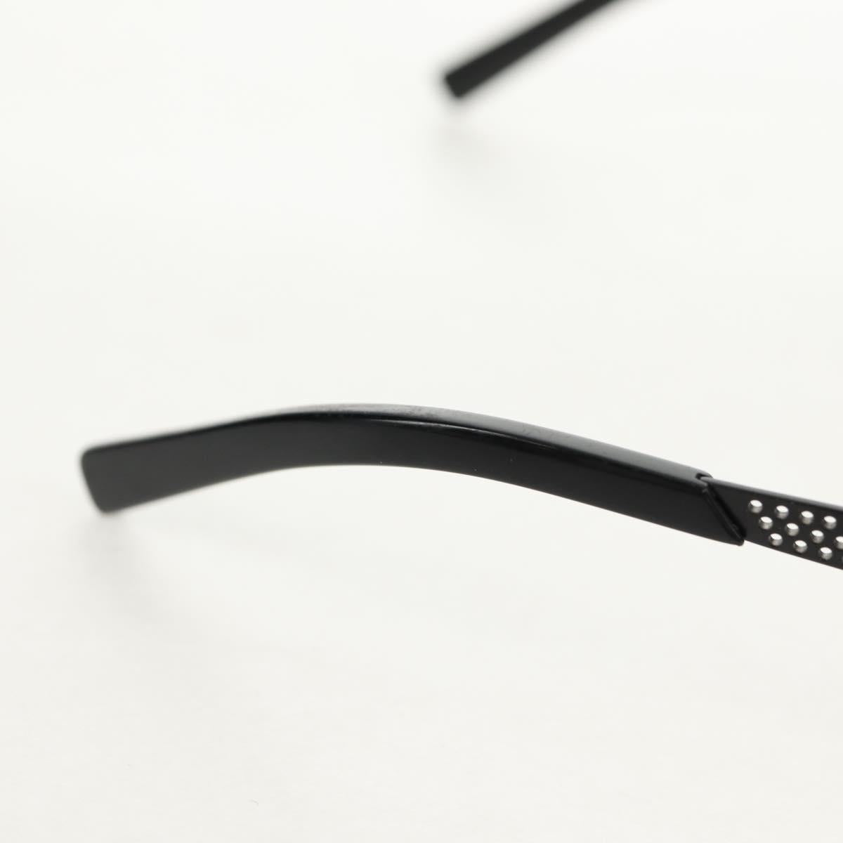 PRADA Sunglasses metal Black SPR511 Auth 150604V